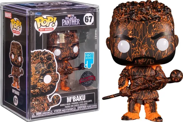 funko-pop-artist-series-m-baku-figurine-vinyle-9-cm-black-panther image 1