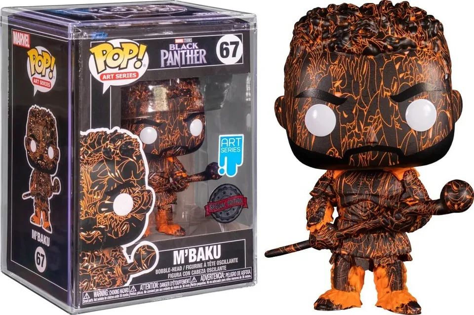 funko-pop-artist-series-m-baku-figurine-vinyle-9-cm-black-panther image 1