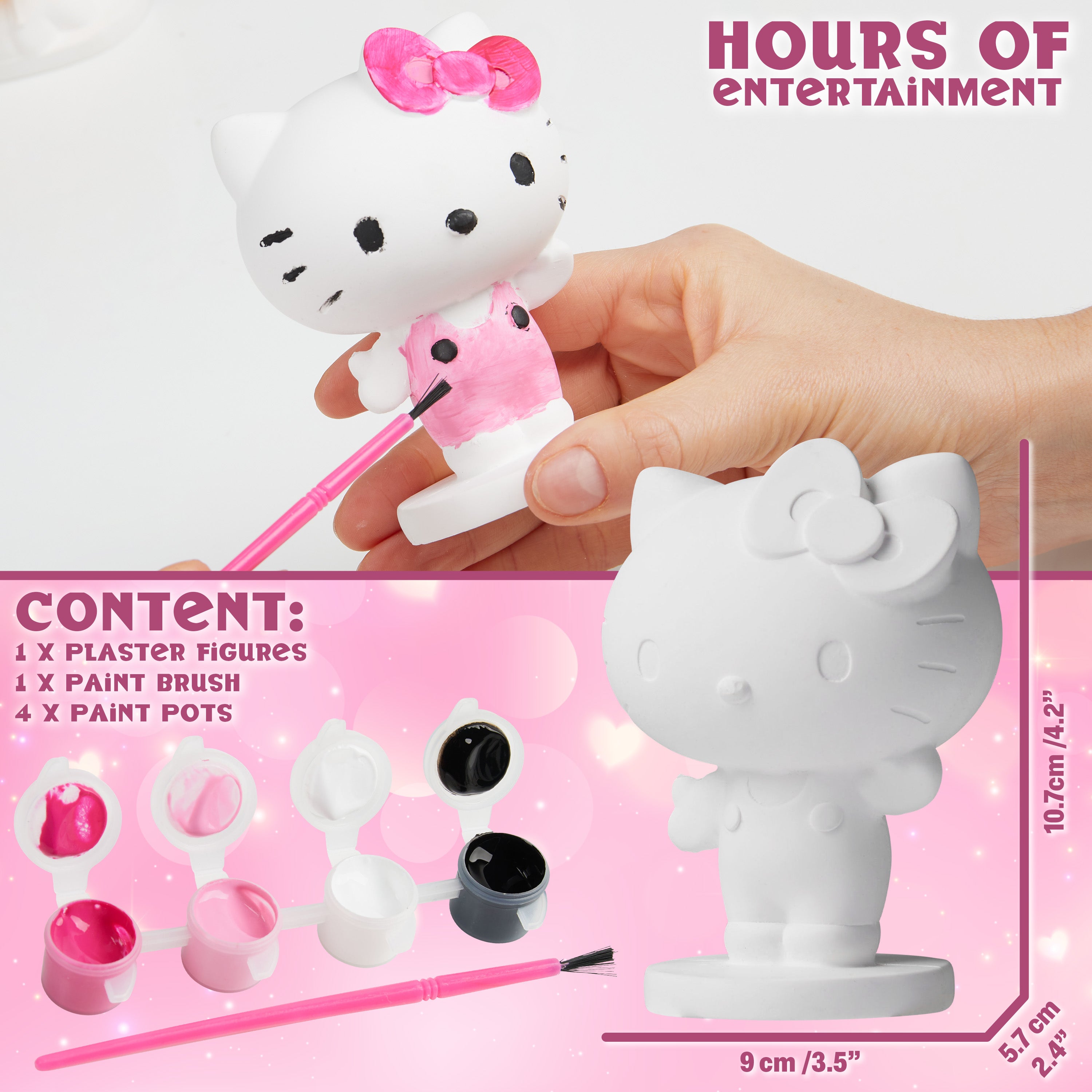 hello-kitty-kit-peinture-figurine-pl-tre-peindre-avec-pinceau image 6