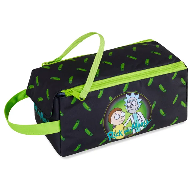 rick-et-morty-trousse-de-toilette-homme-vanity-voyage-zipp image 1