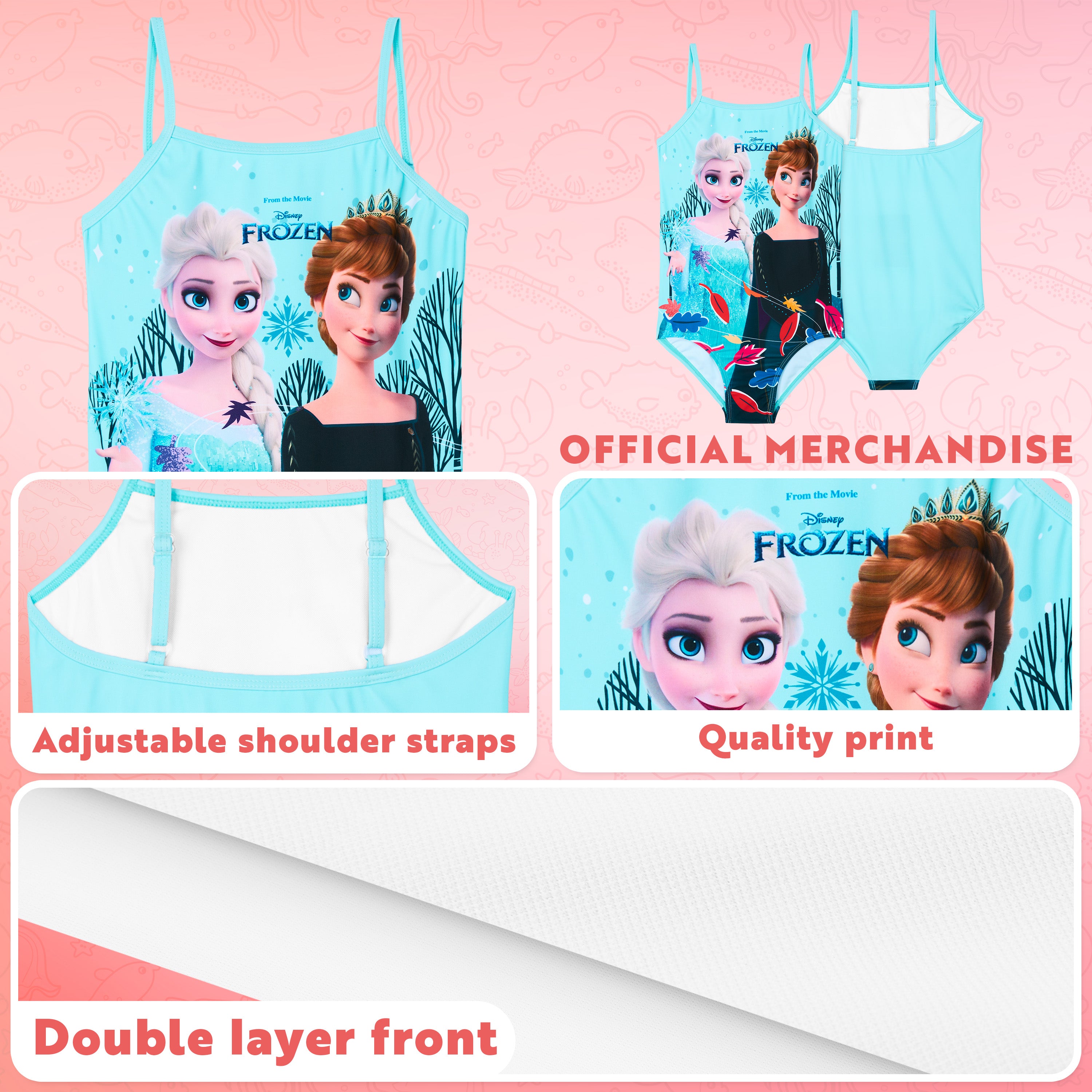 get-trend-girls-frozen-maillot-de-bain-fille-une-pi-ce-stretch image 4