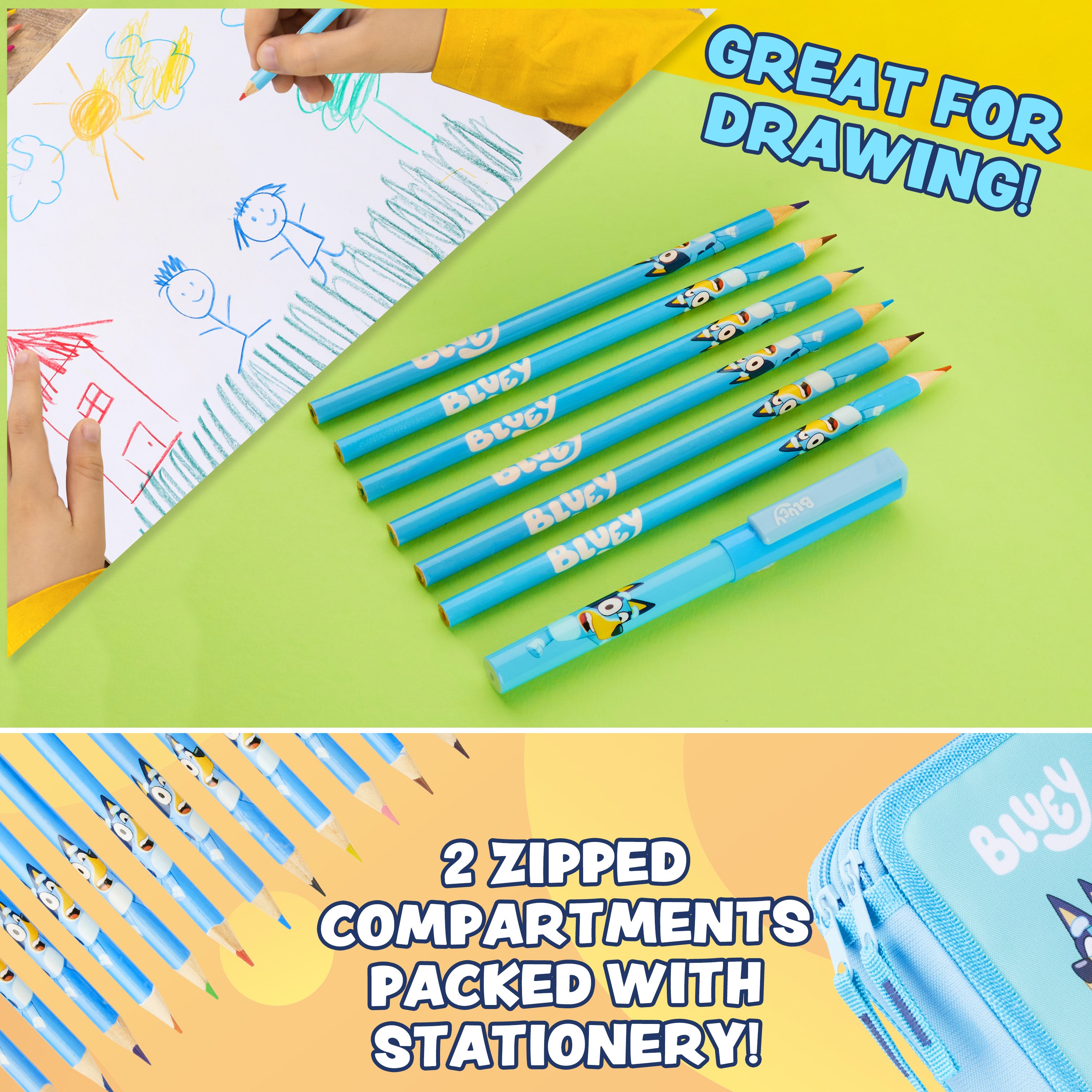 get-trend-bluey-trousse-cole-garnie-2-compartiments image 6