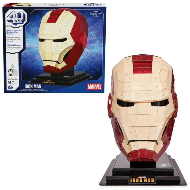 4d-build-marvel-casque-iron-man-puzzle-3d-96-pcs-30-cm image 1