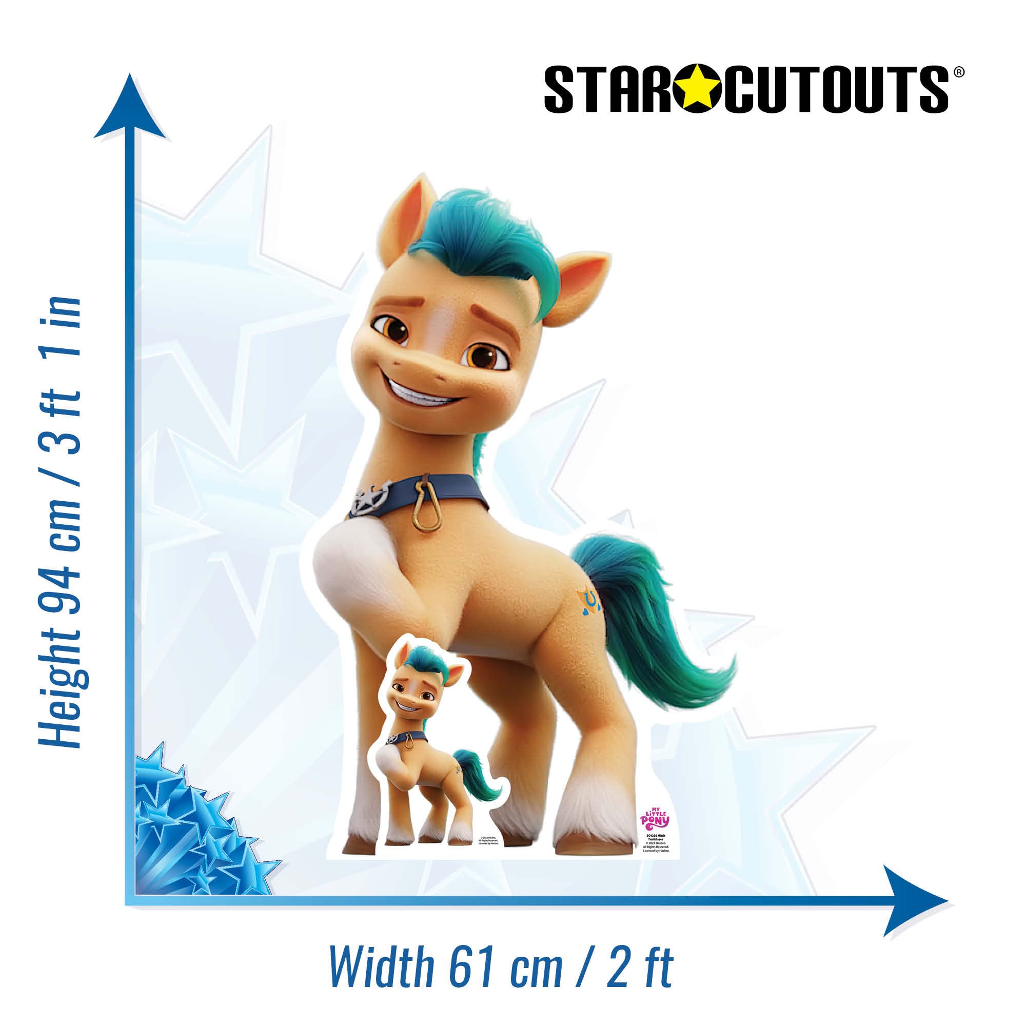 star-cutouts-my-little-pony-silhouette-carton-mini-hitch-trailblazer image 4