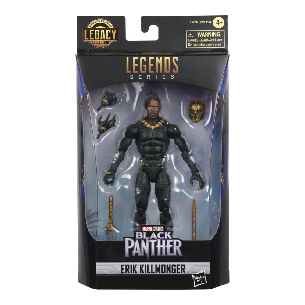 marvel-legends-series-killmonger-15-cm-figurine-articul-e-black-panther image 2