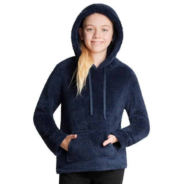 citycomfort-sweat-capuche-polaire-fille-bleu-marine-9-10-ans image 1