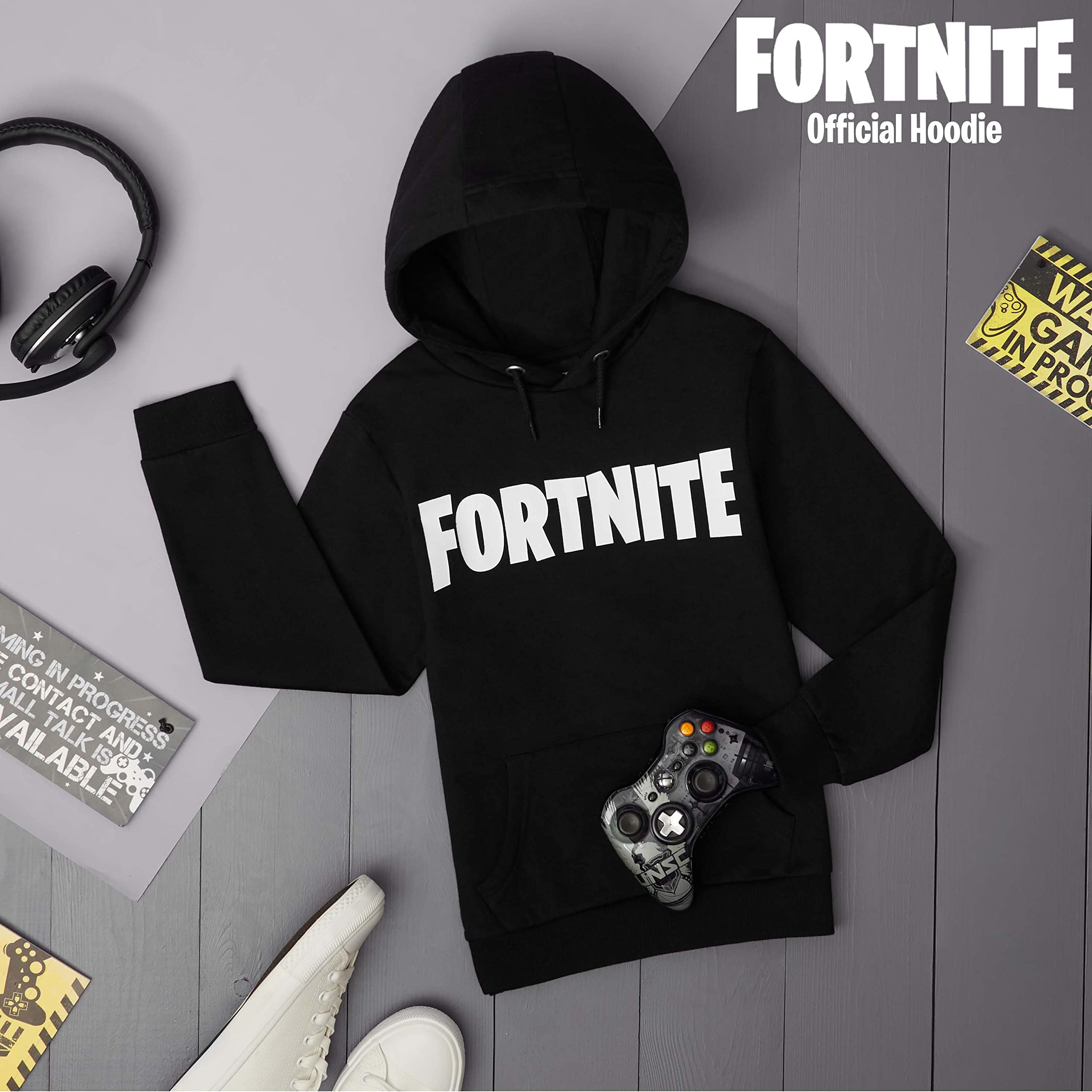 fortnite-sweat-capuche-gar-on-gaming-coton image 2