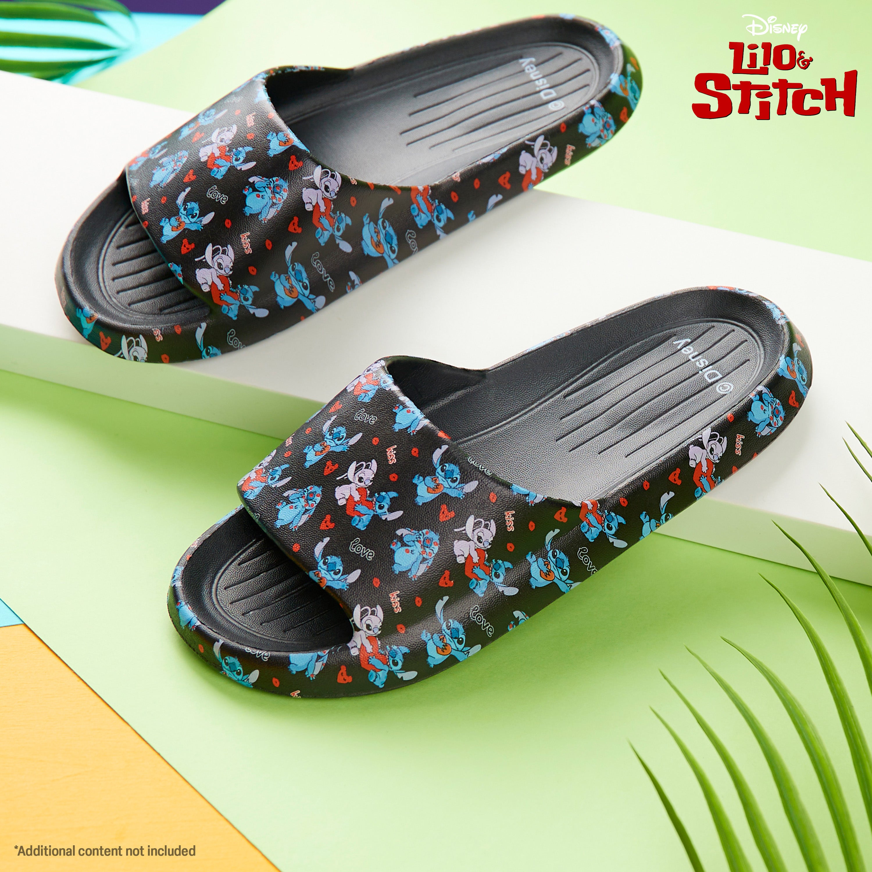 disney-stitch-claquettes-piscine-fille-noir-sliders-12-3-5 image 2