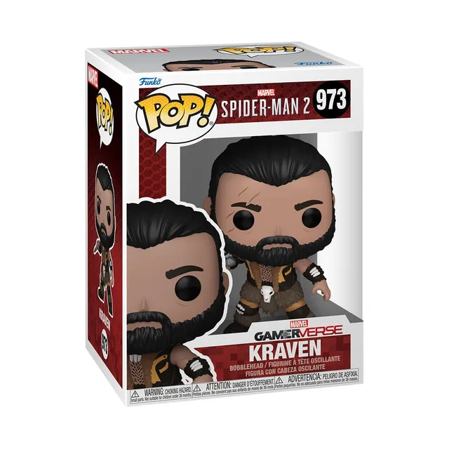 funko-pop-games-spider-man-2-kraven-figurine-vinyle-9-5-cm image 1