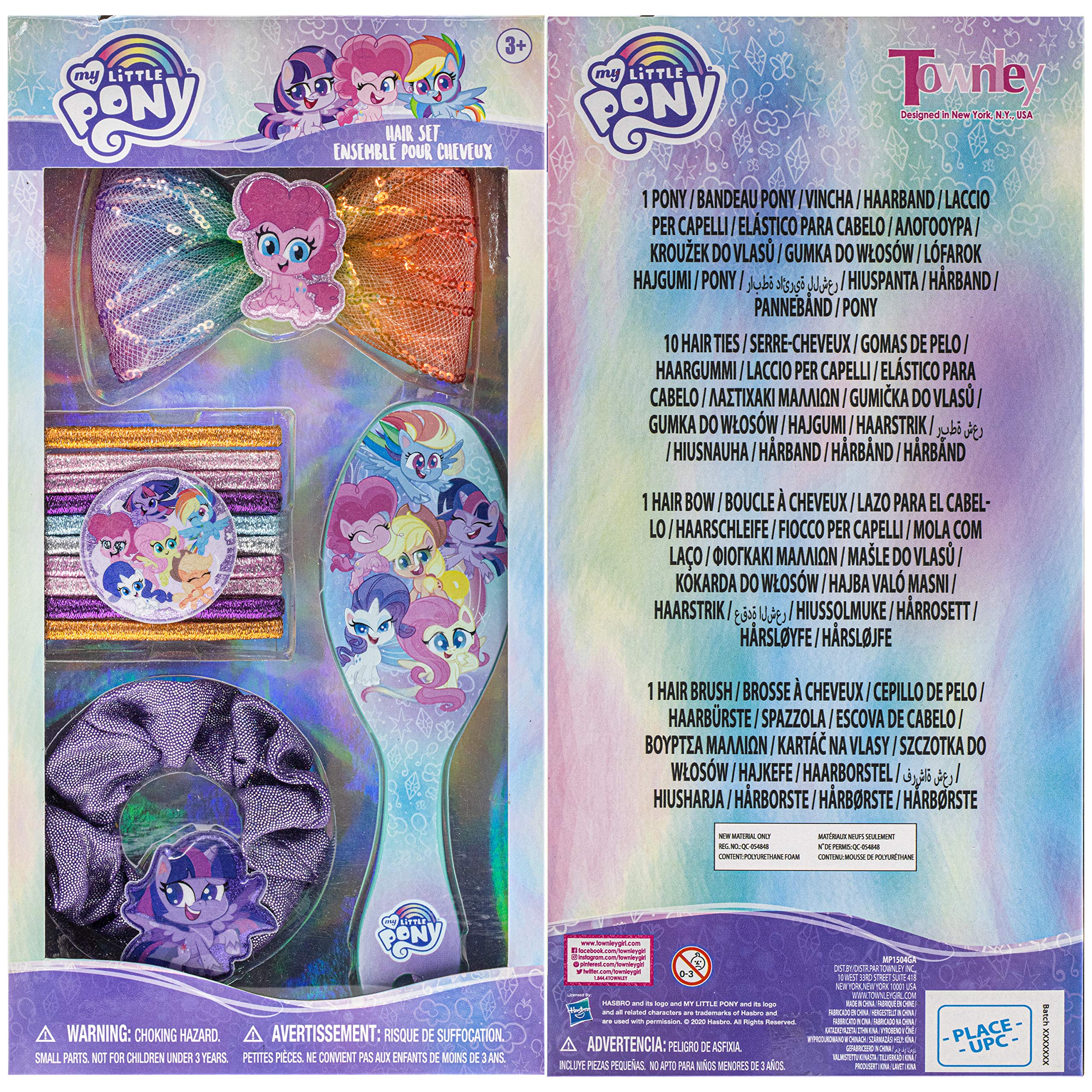 my-little-pony-set-coiffure-12-accessoires-cheveux-enfant image 7