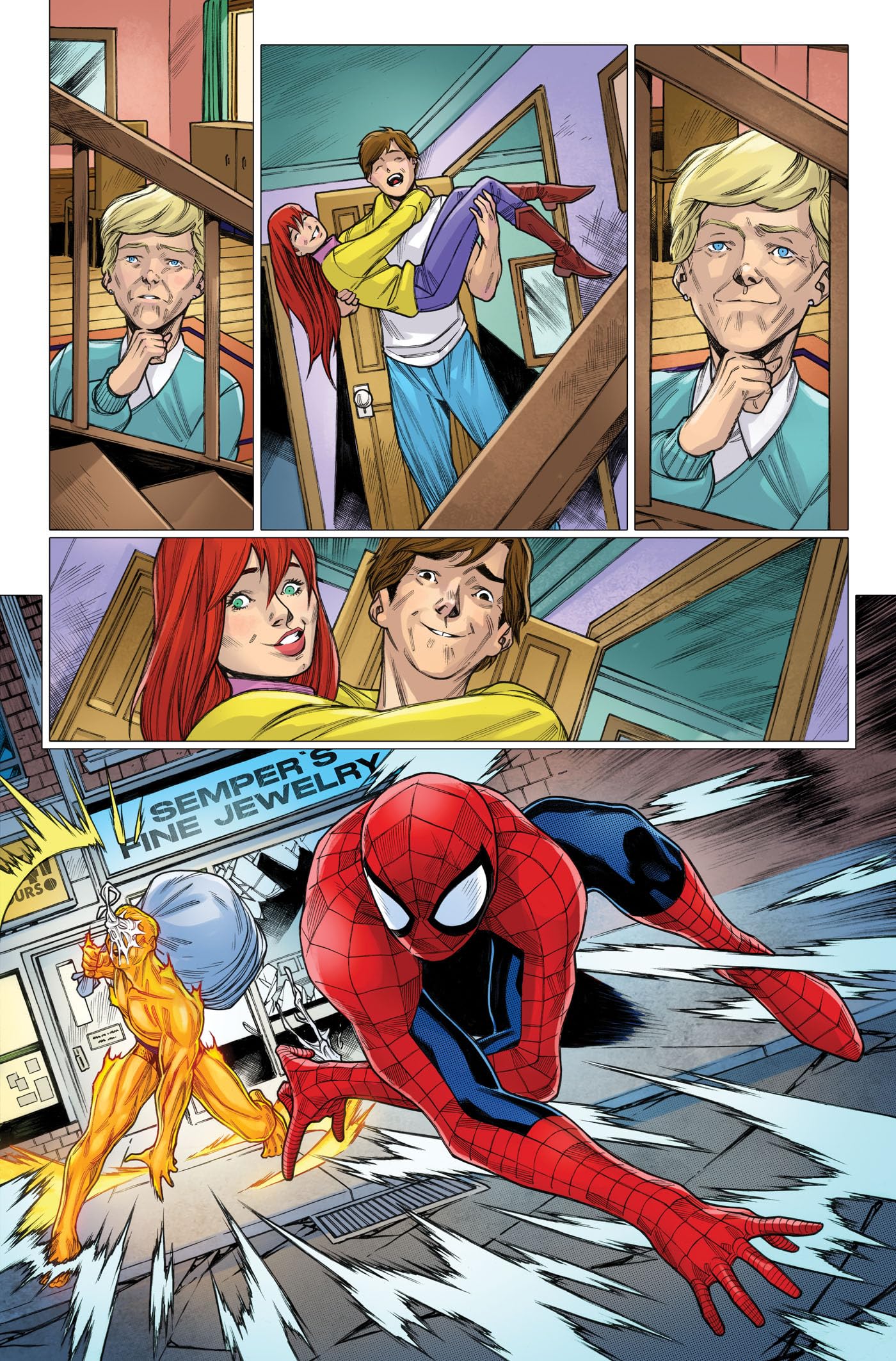 marvel-spider-man-94-le-retour-bd-comics-ann-es-90 image 3
