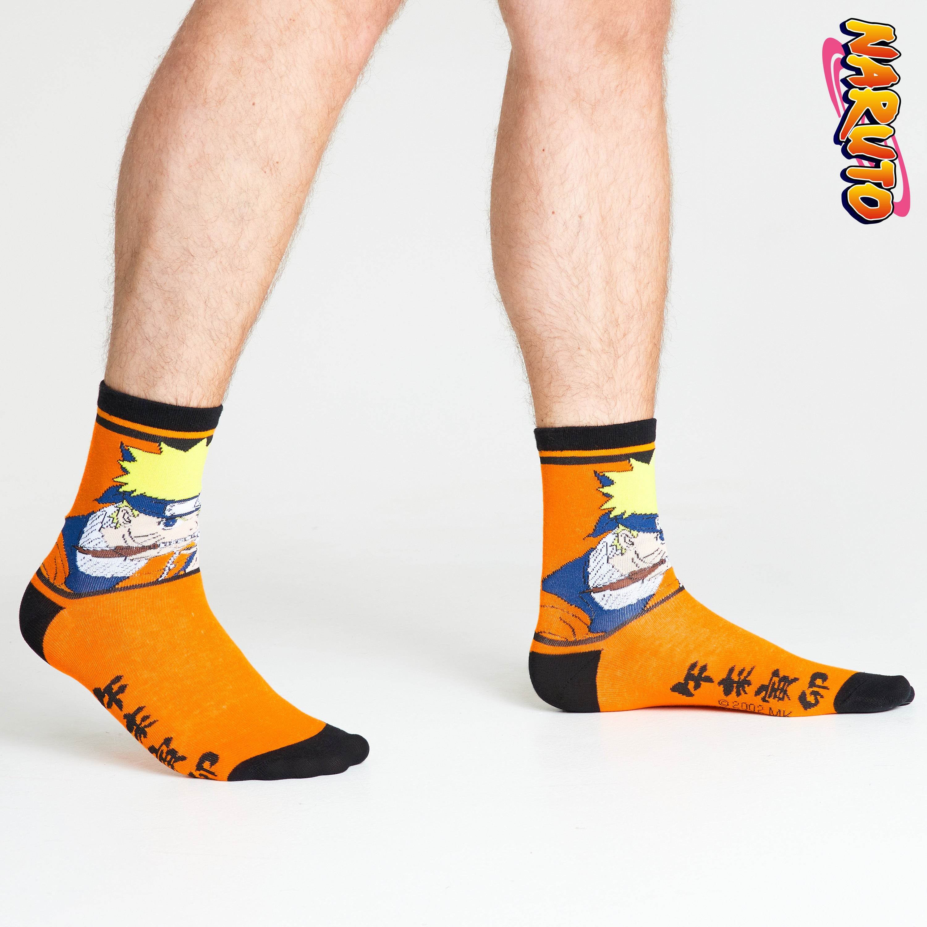 naruto-chaussettes-homme-x5-taille-7-12-coton image 3