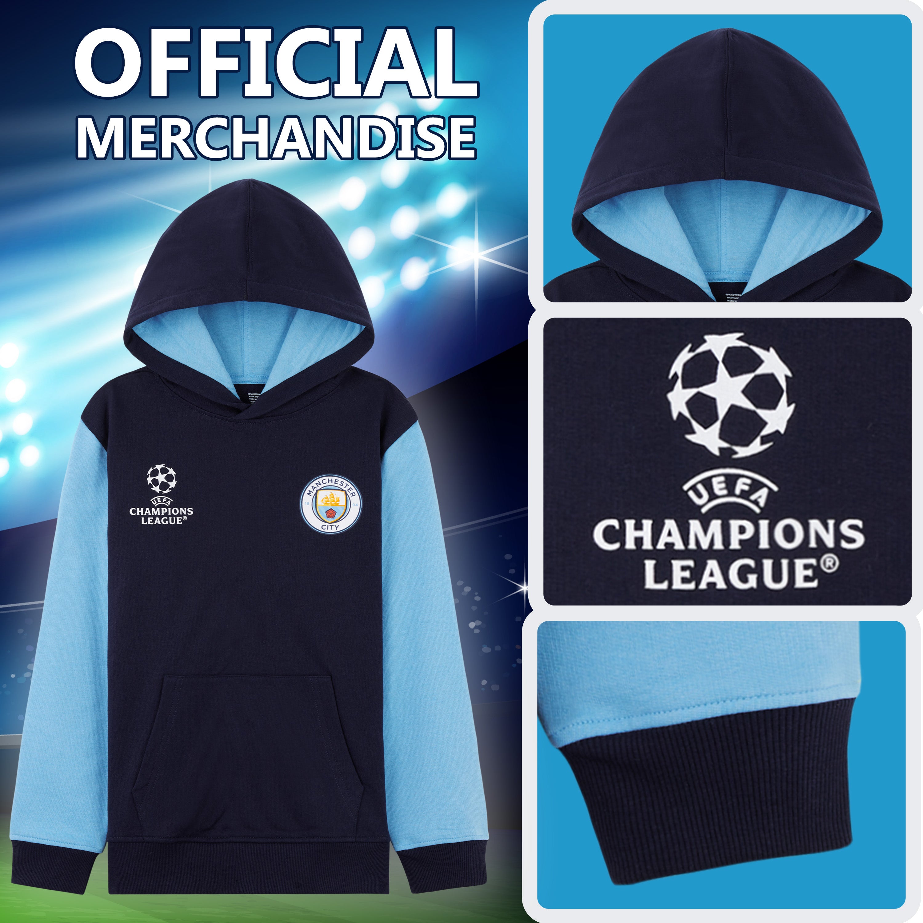 manchester-city-hoodie-gar-on-sweat-capuche-officiel-ado image 4