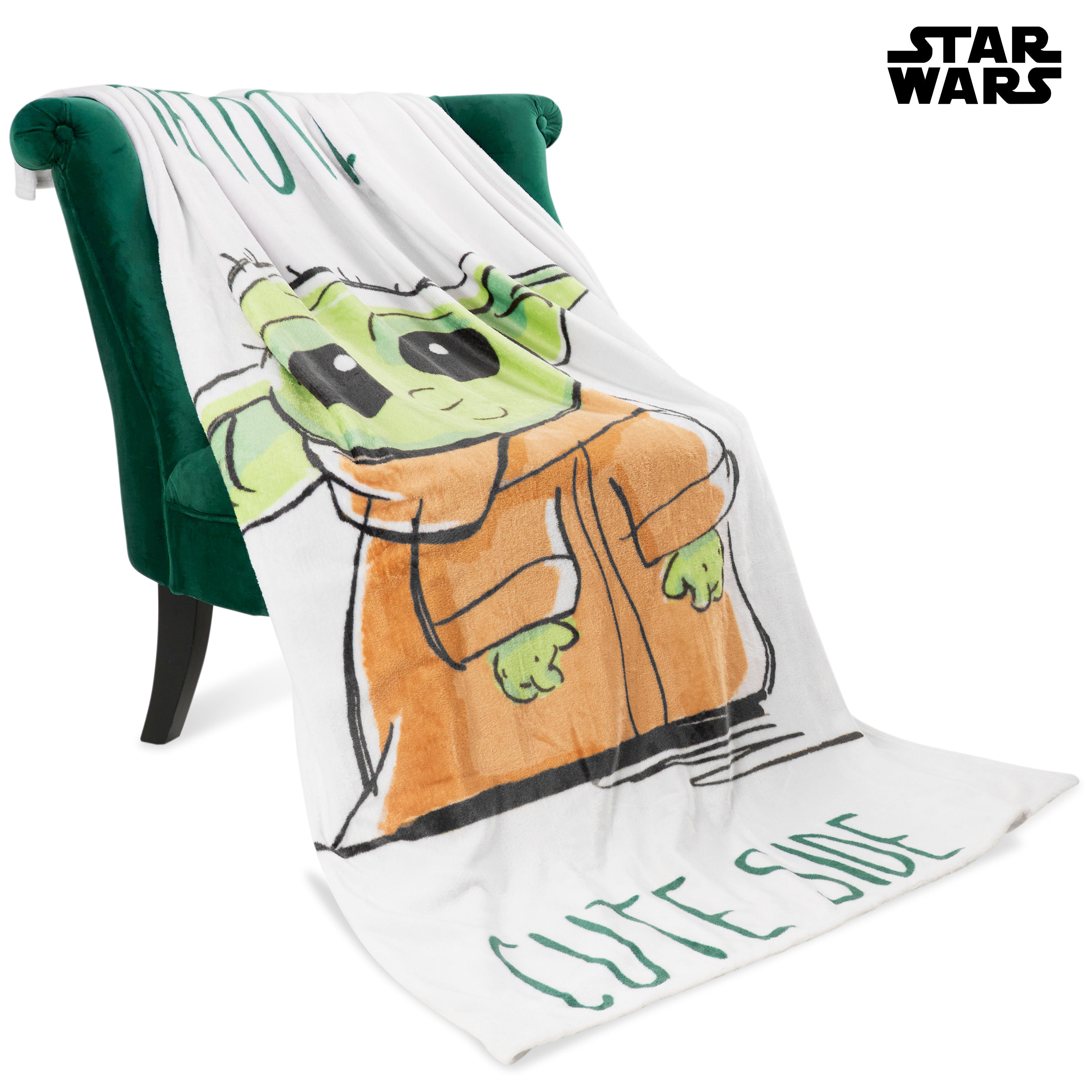 disney-baby-yoda-plaid-polaire-vert-150x130-cm image 3