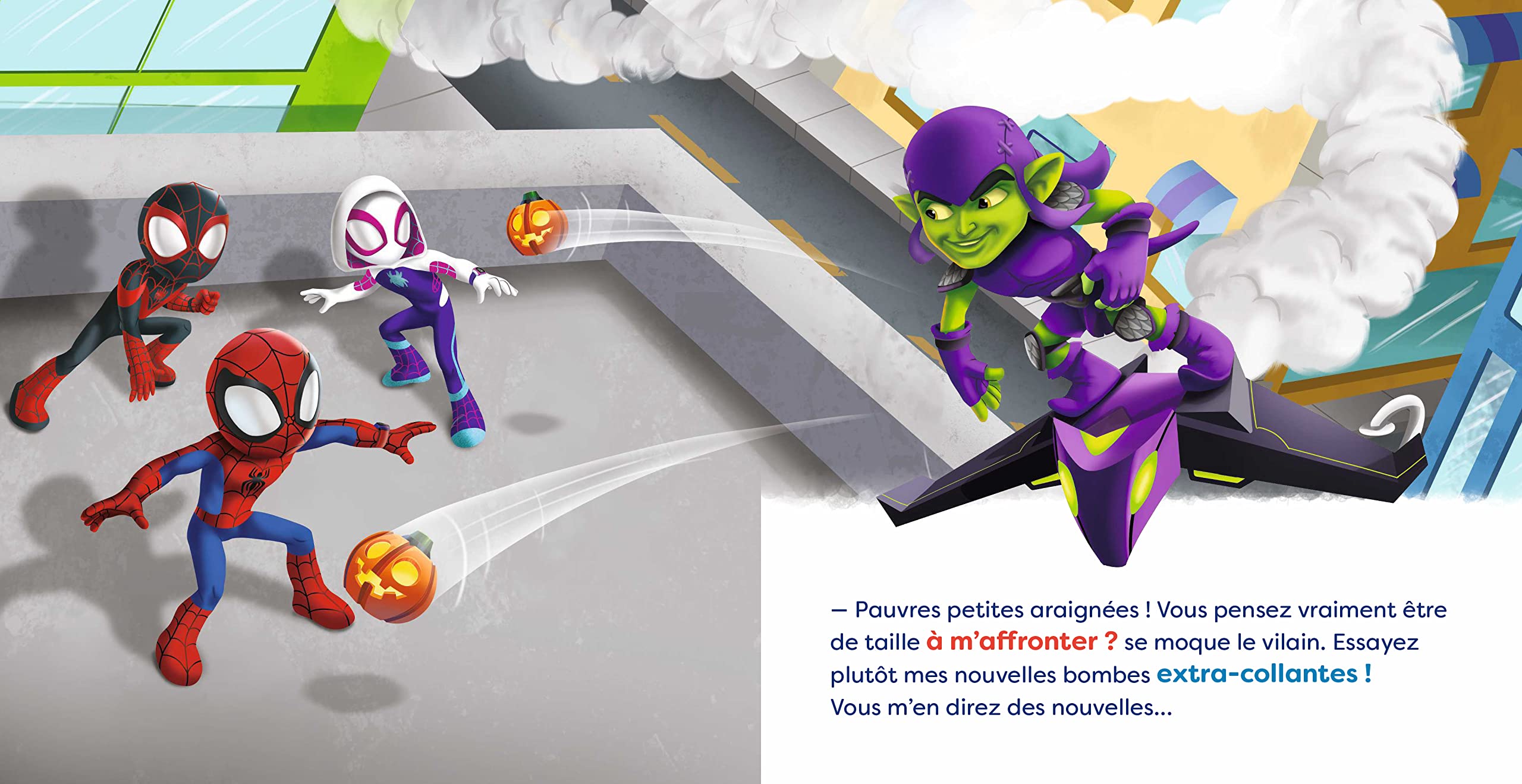 spidey-et-ses-amis-mission-bouffon-vert-livre-marvel-enfant image 3
