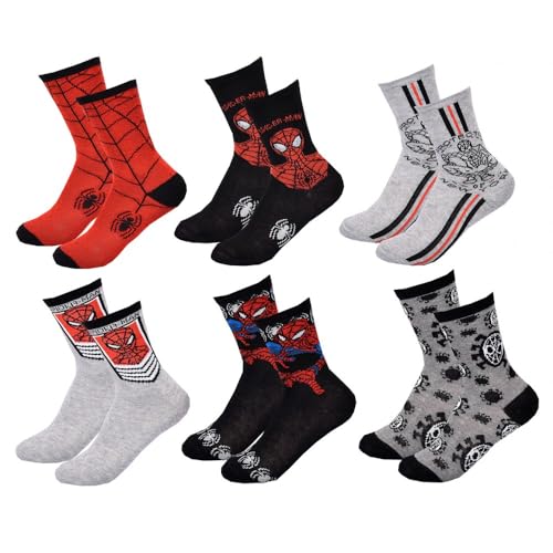 ozabi-spider-man-chaussettes-gar-on-coton-lot-surprise image 4