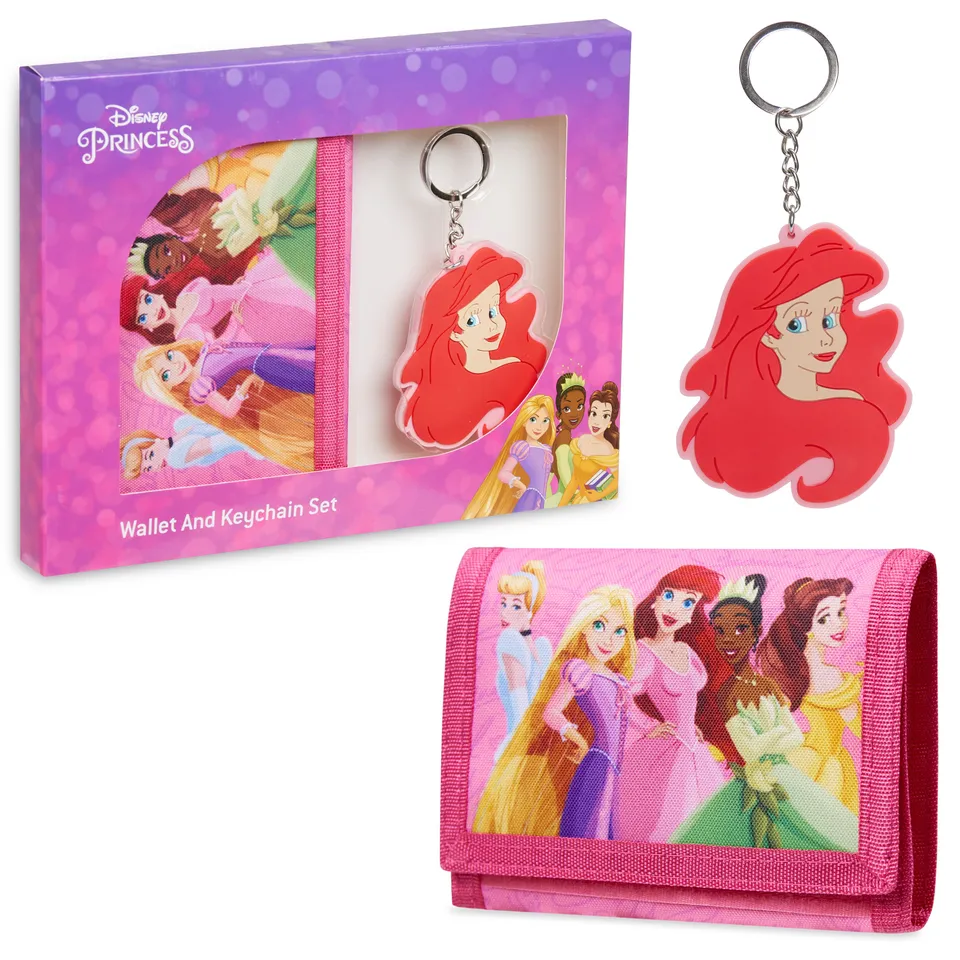 disney-princesses-portefeuille-enfant-rose-porte-cl-s image 1