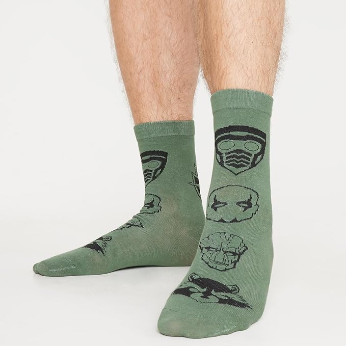 get-trend-men-chaussettes-groot-marvel-homme-lot-de-5-39-44 image 3