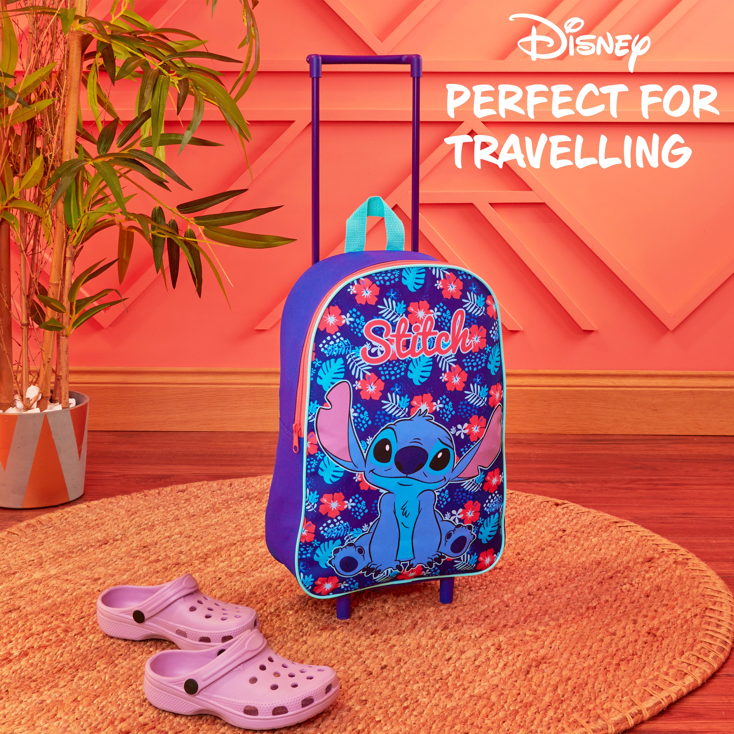 disney-stitch-valise-enfant-trolley-pliable-10-5-l image 2