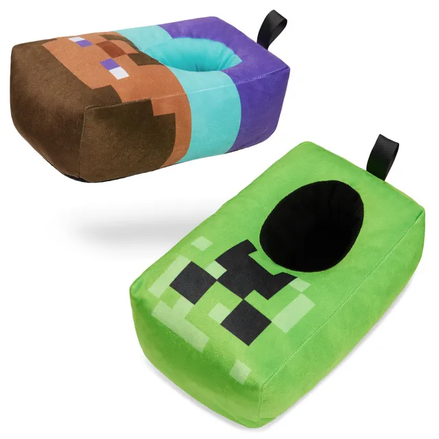 minecraft-creeper-pantoufles-gar-on-chaussons-chauds image 1