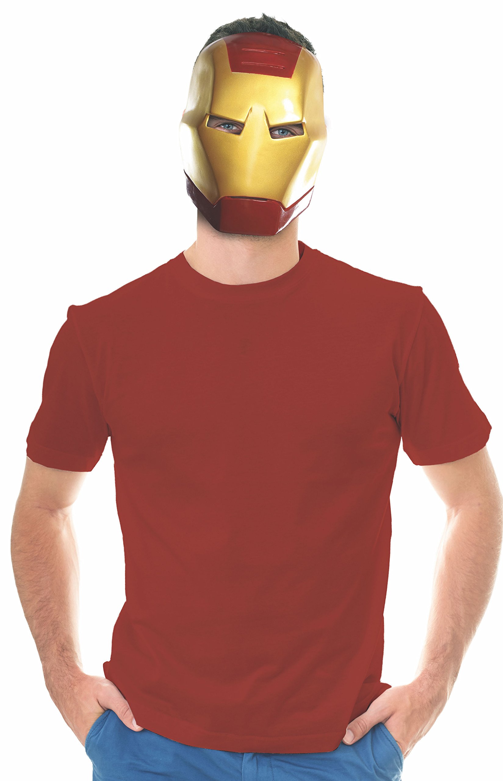 rubie-s-marvel-masque-iron-man-vintage-1-2-adulte-d-guisement image 1
