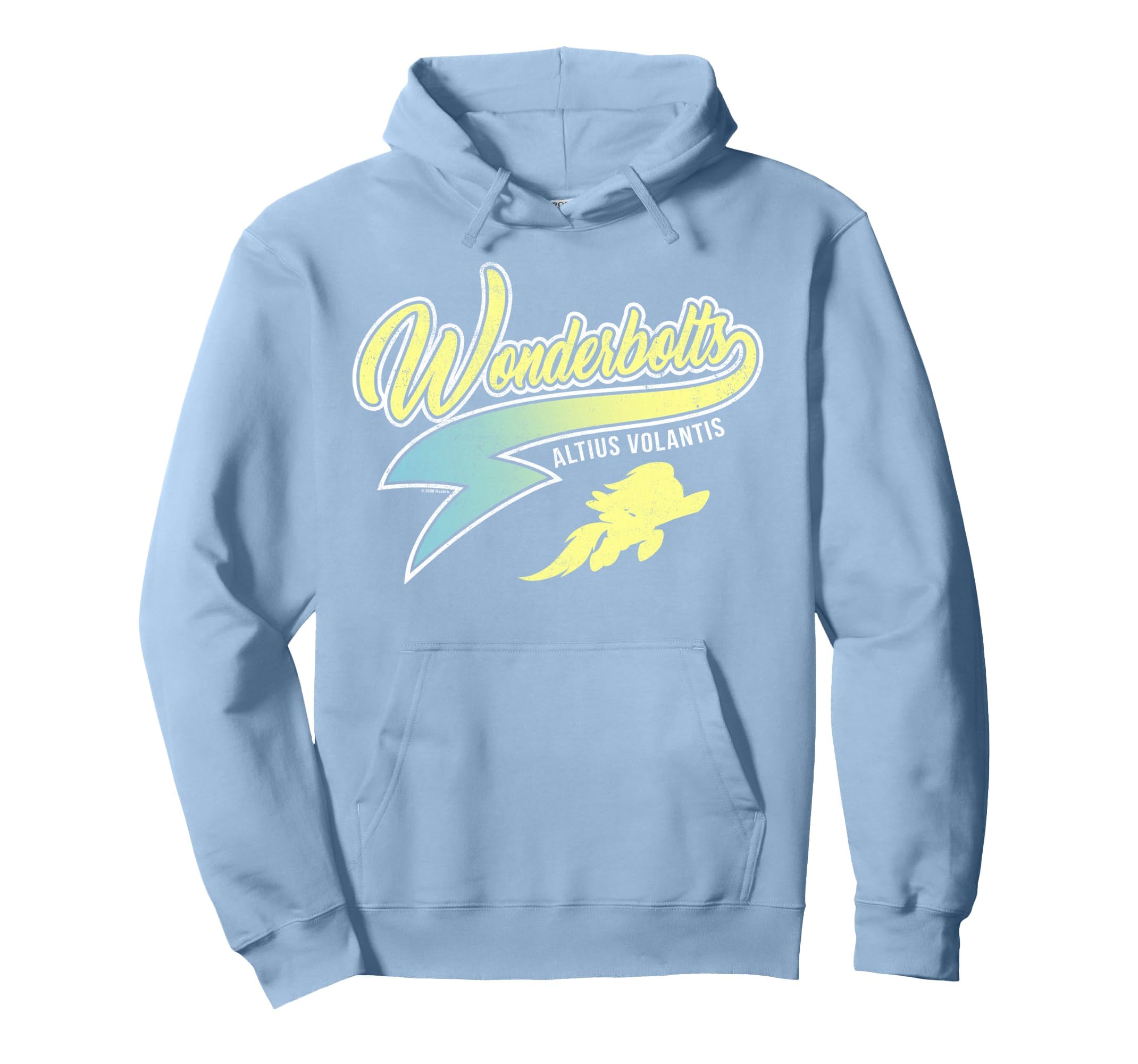 my-little-pony-wonderbolts-logo-sweat-capuche-noir image 7