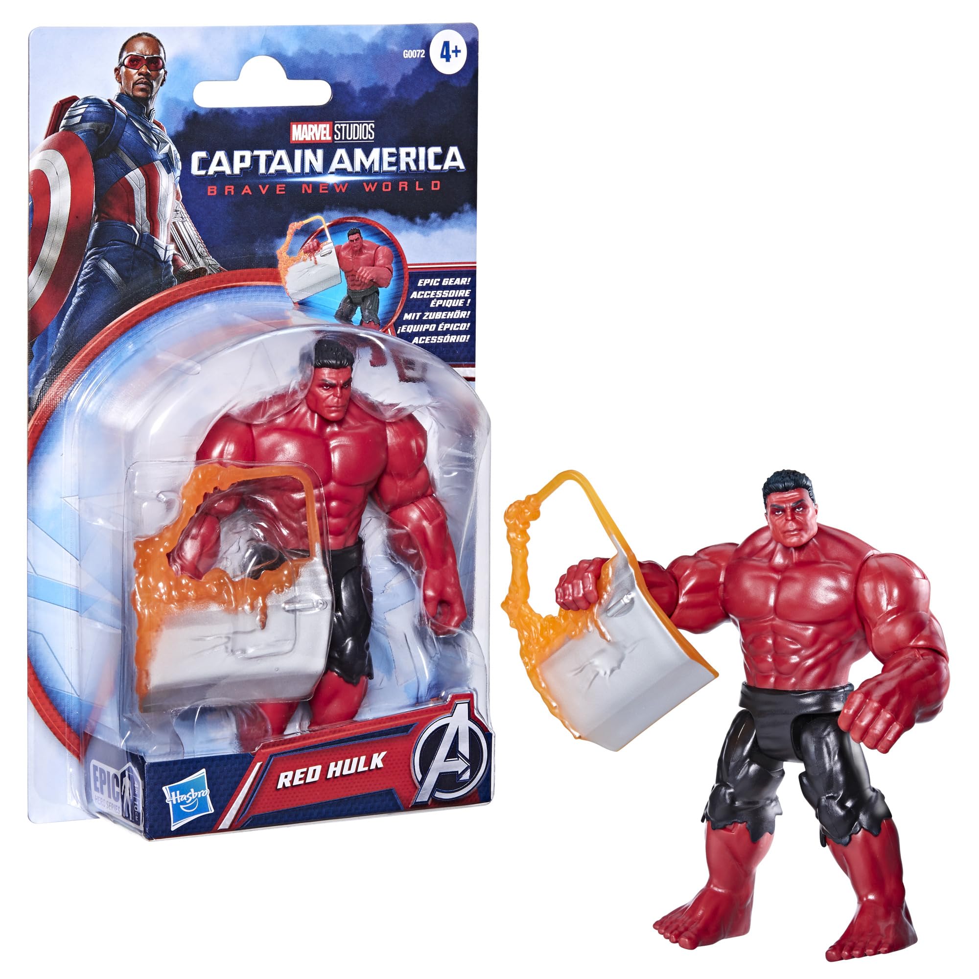 marvel-epic-hero-red-hulk-brave-new-world-figurine-10-cm image 2