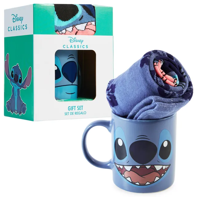 disney-stitch-tasse-chaussettes-coffret-bleu-fonc-femme image 1