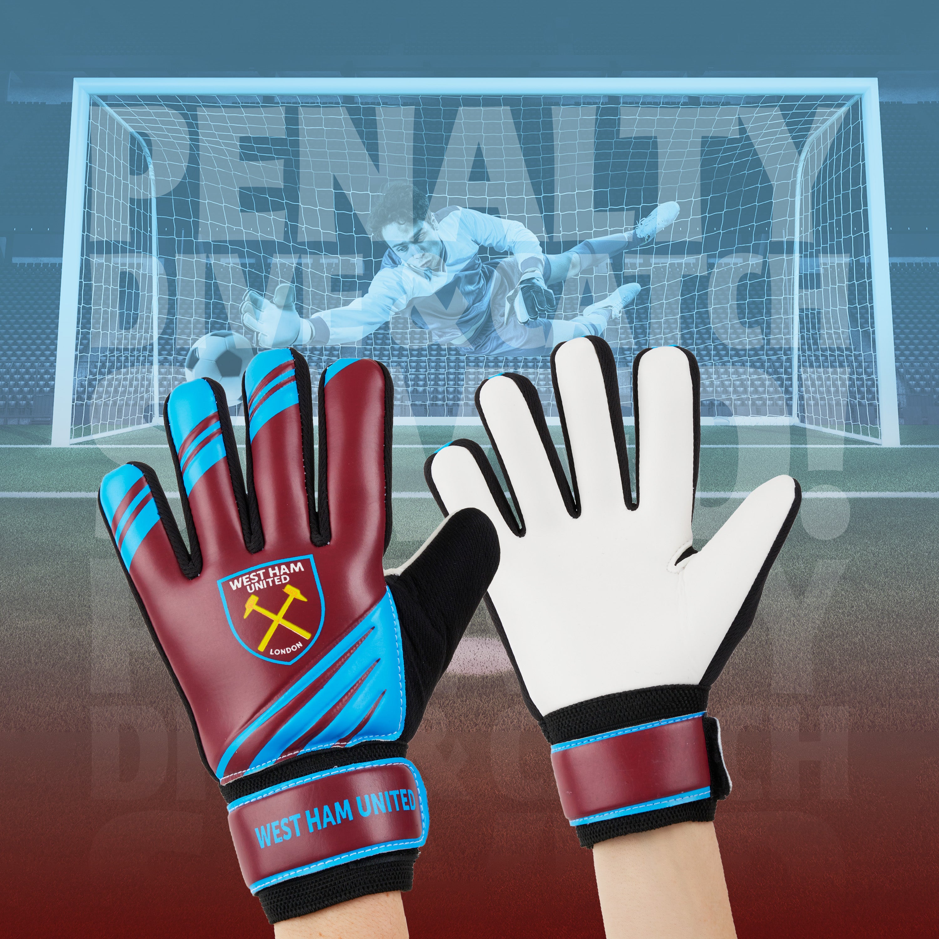 west-ham-gants-gardien-enfant-taille-7-paumes-rembourr-es image 3