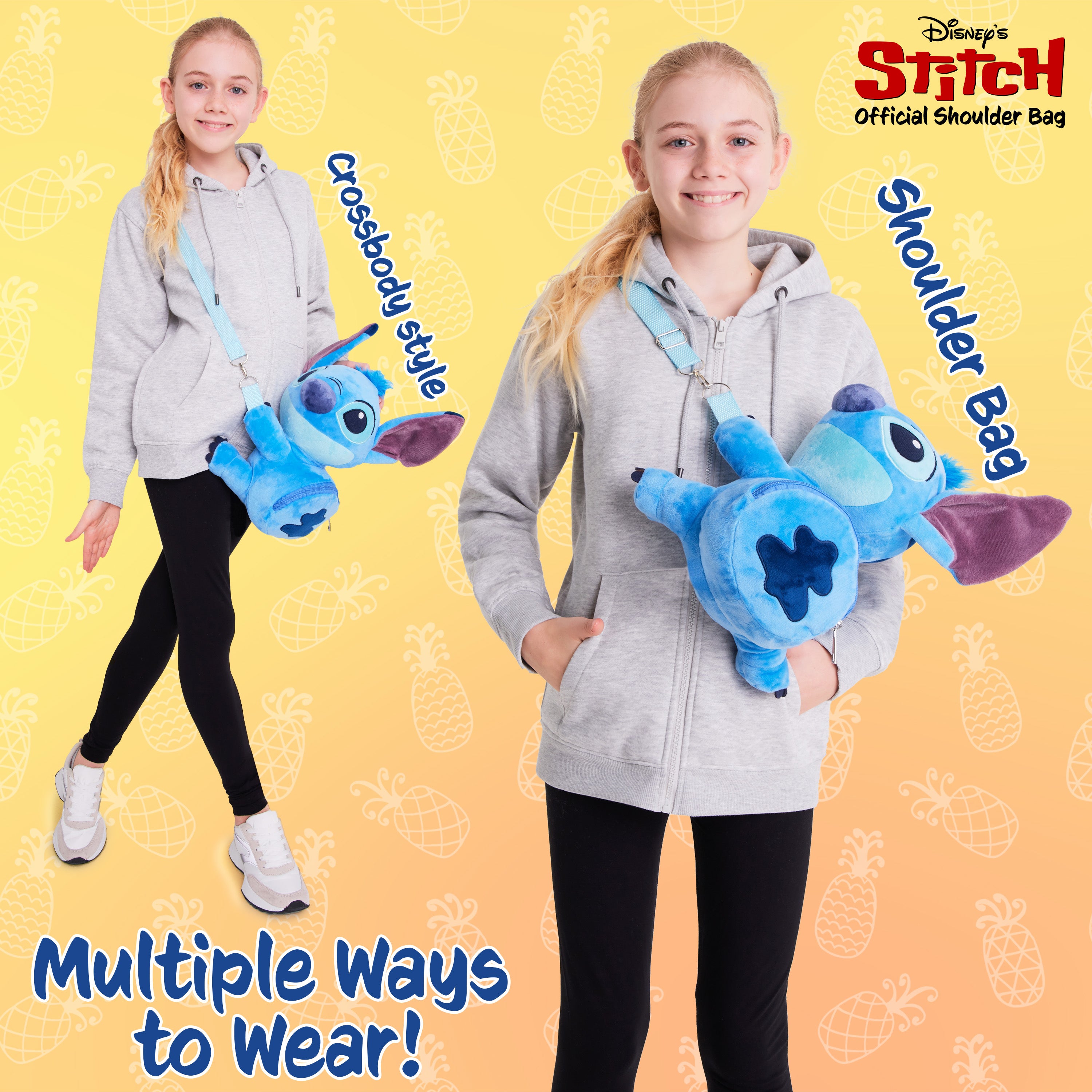disney-stitch-sac-bandouli-re-3d-fille-polyester-zipp image 5