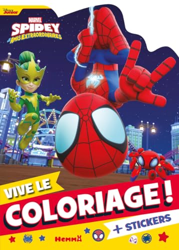 marvel-spidey-et-ses-amis-vive-le-coloriage-stickers-4-ans image 2