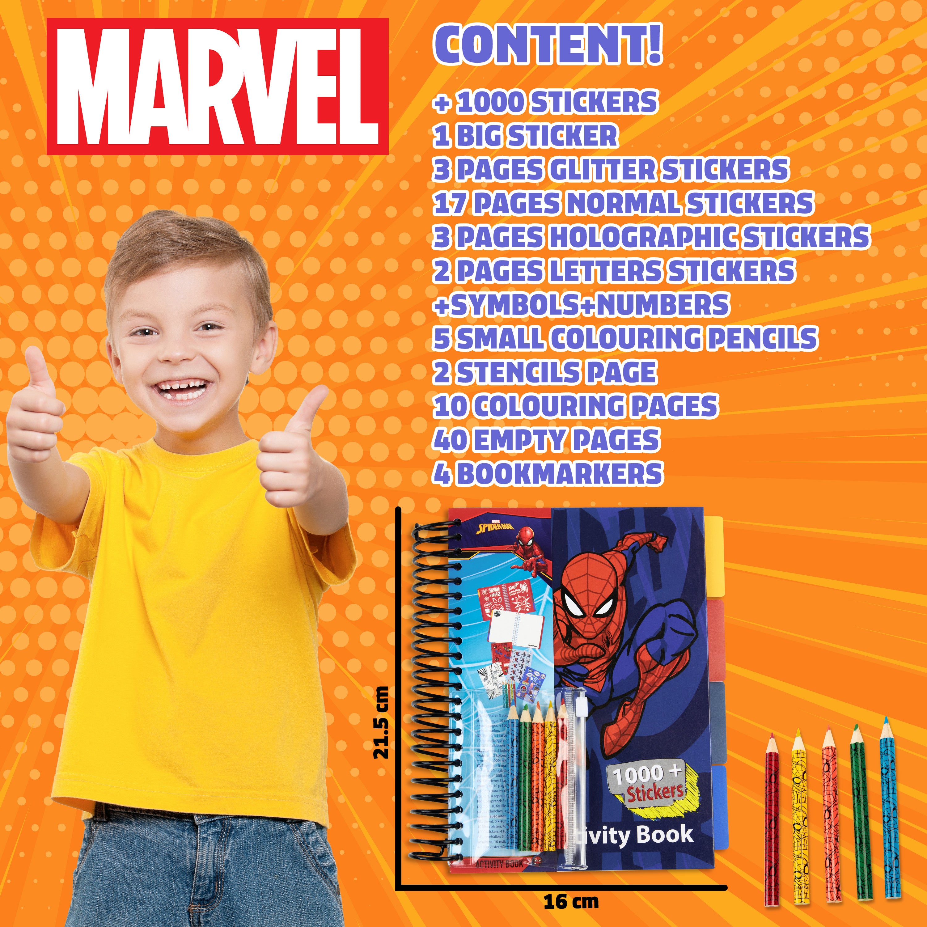 marvel-spiderman-livre-autocollants-1000-stickers-multi image 6