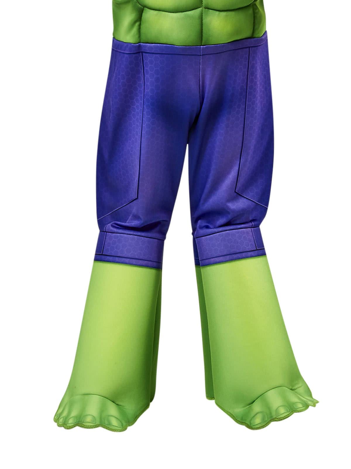 marvel-spidey-costume-hulk-enfant-3-4-ans-combinaison-masque image 3