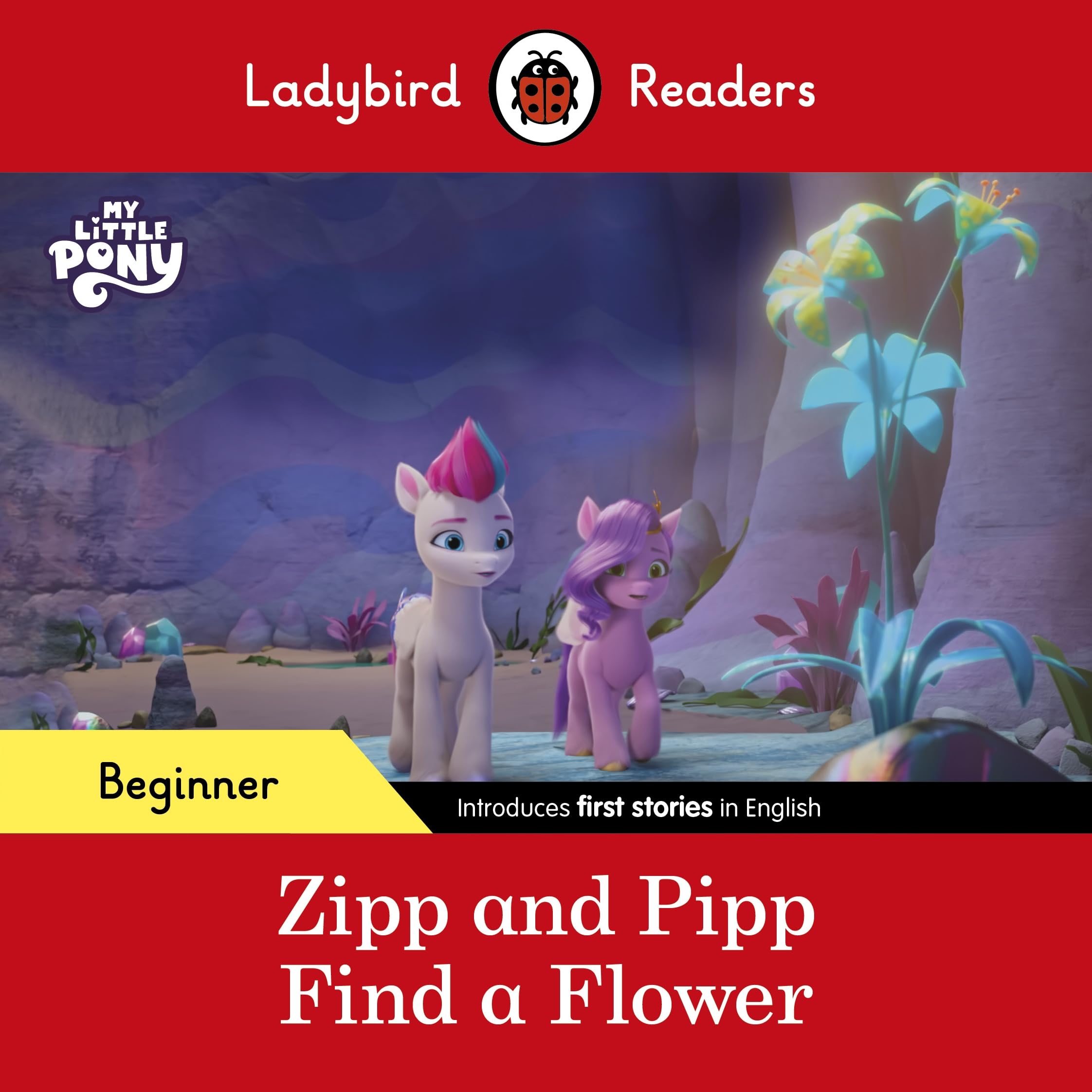 my-little-pony-ladybird-readers-zipp-and-pipp-find-a-flower-livre-d-butant image 1