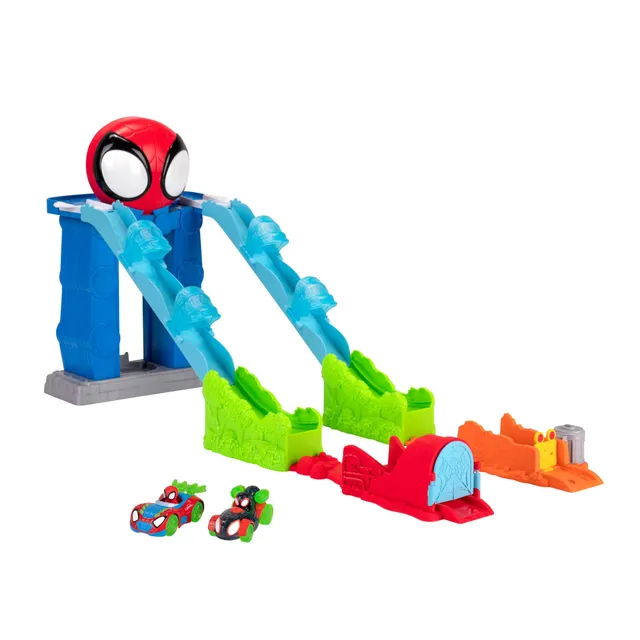 marvel-spidey-circuit-hq-m-ga-saut-99-cm-2-v-hicules image 1