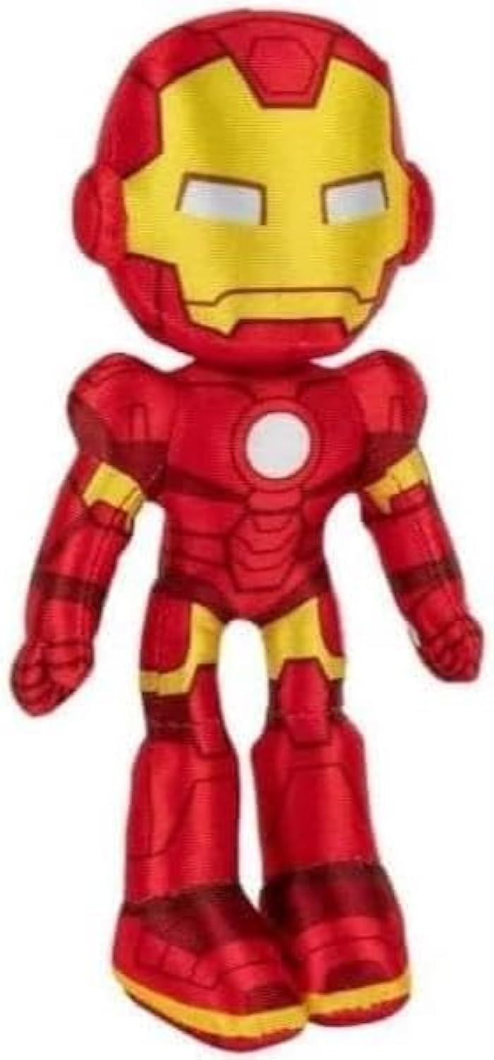marvel-spidey-peluche-iron-man-20-cm-douce image 1