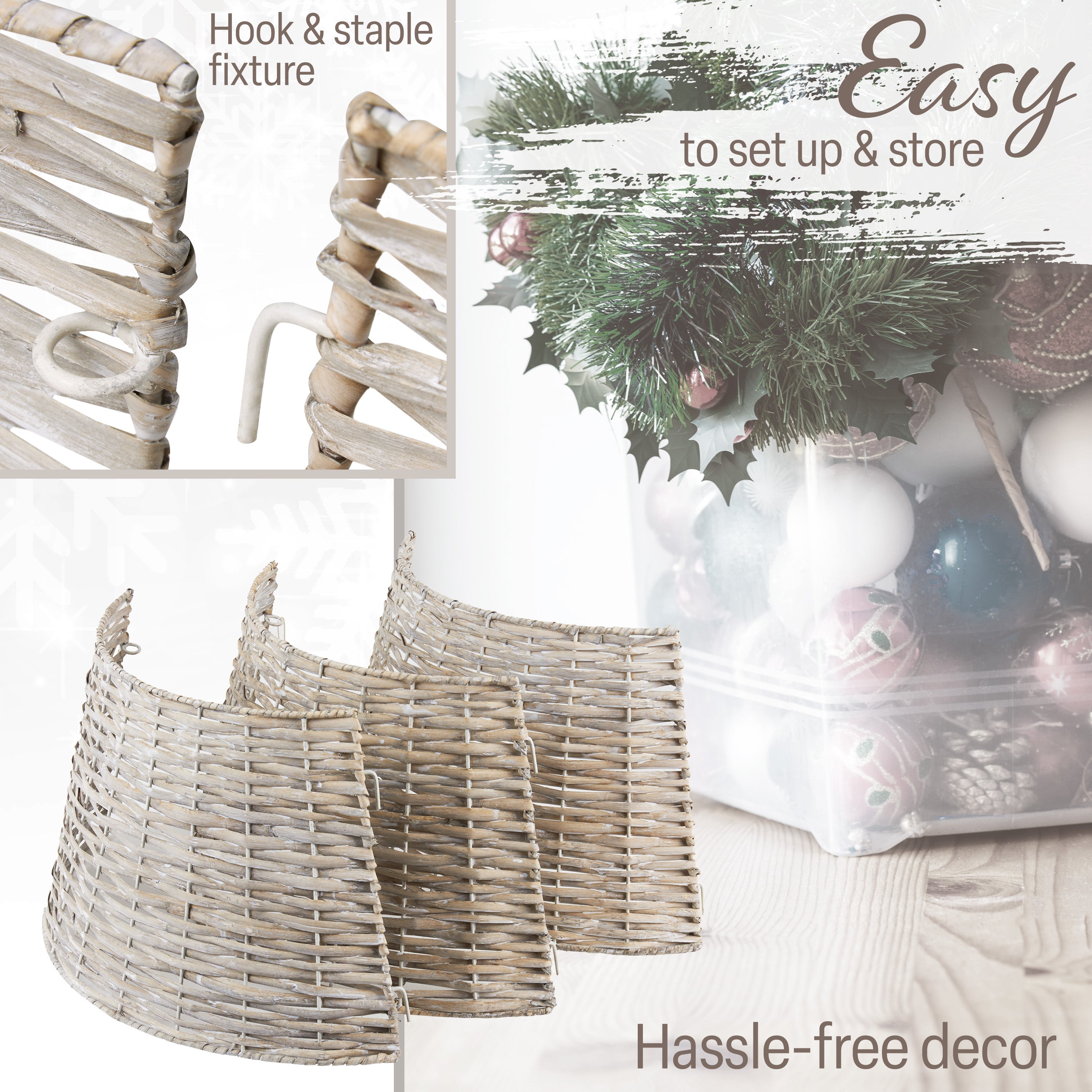 deco-express-jupe-sapin-no-l-tiss-e-beige-56-5-cm image 4