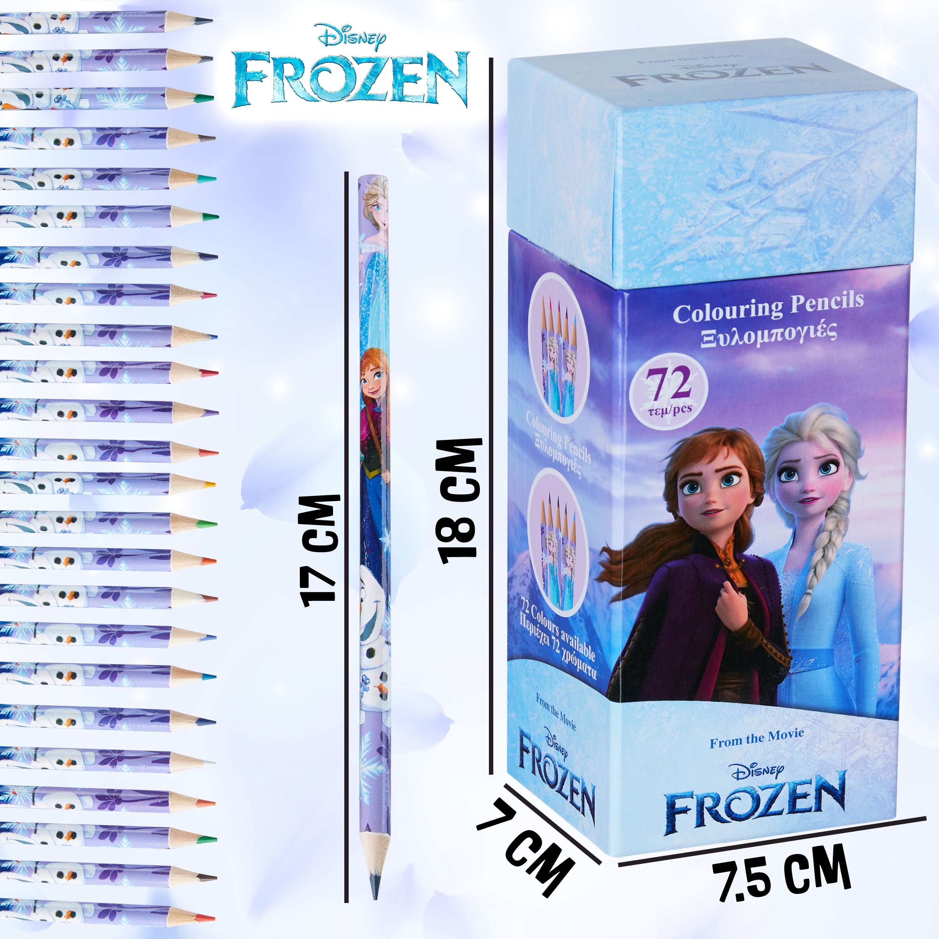 disney-reine-des-neiges-crayons-couleur-enfant-bo-te-72-lilas image 5