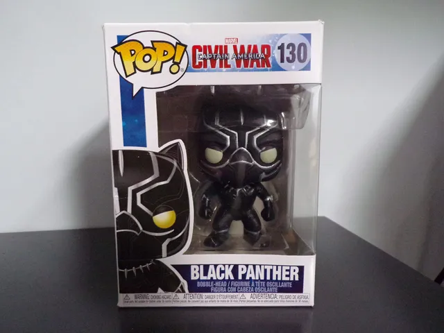 funko-pop-marvel-black-panther-130-figurine-vinyle-civil-war image 1