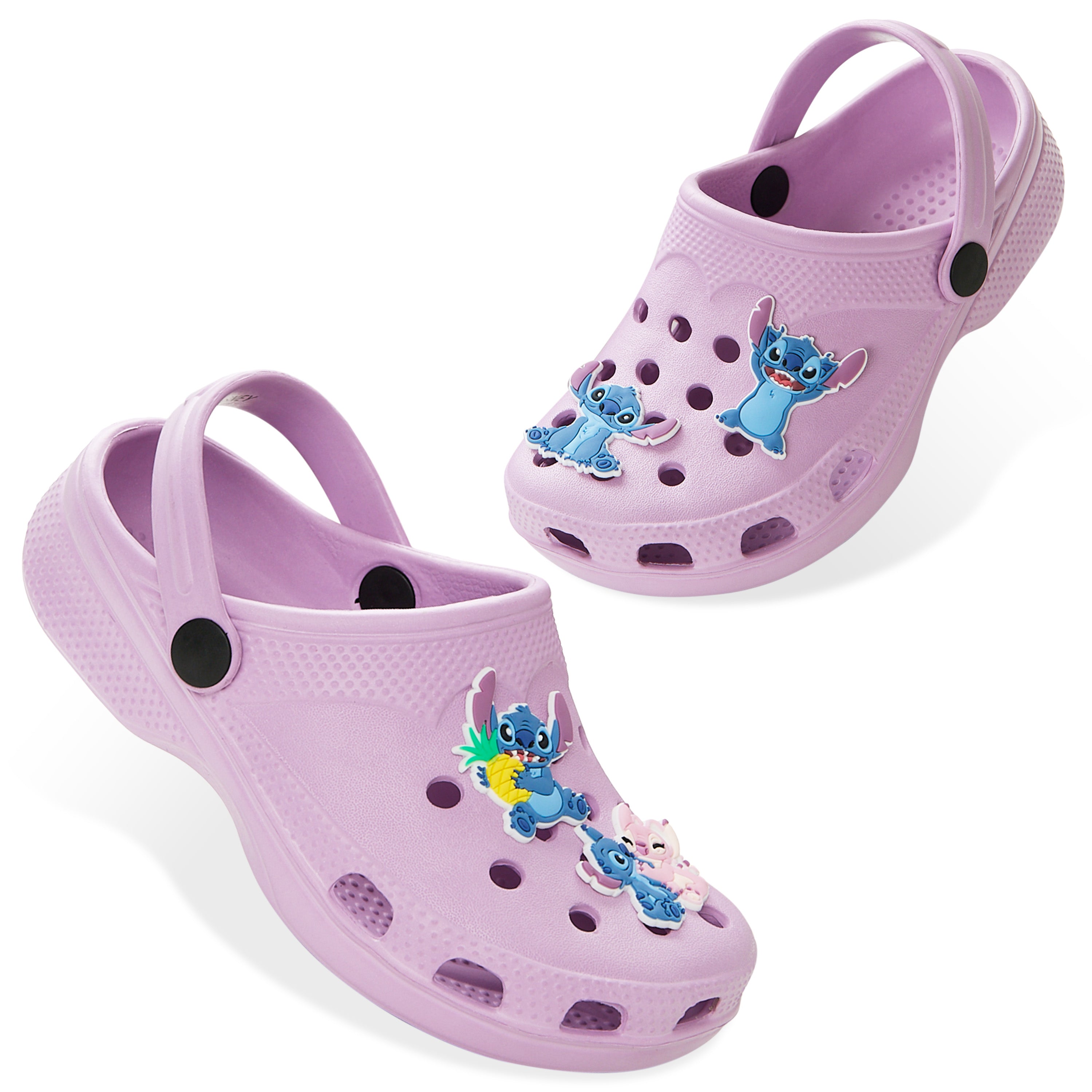 disney-stitch-sabots-fille-charms-amovibles-pointure-12-uk image 1