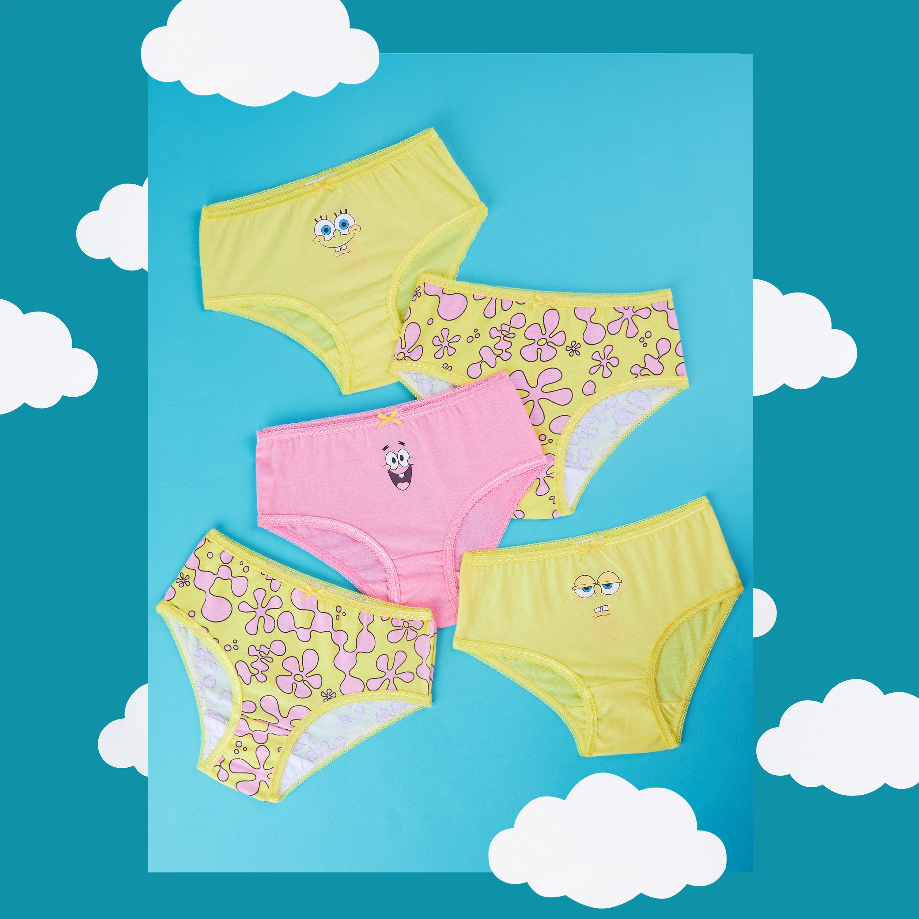 bob-ponge-culotte-fille-coton-3-4-ans-lot image 5