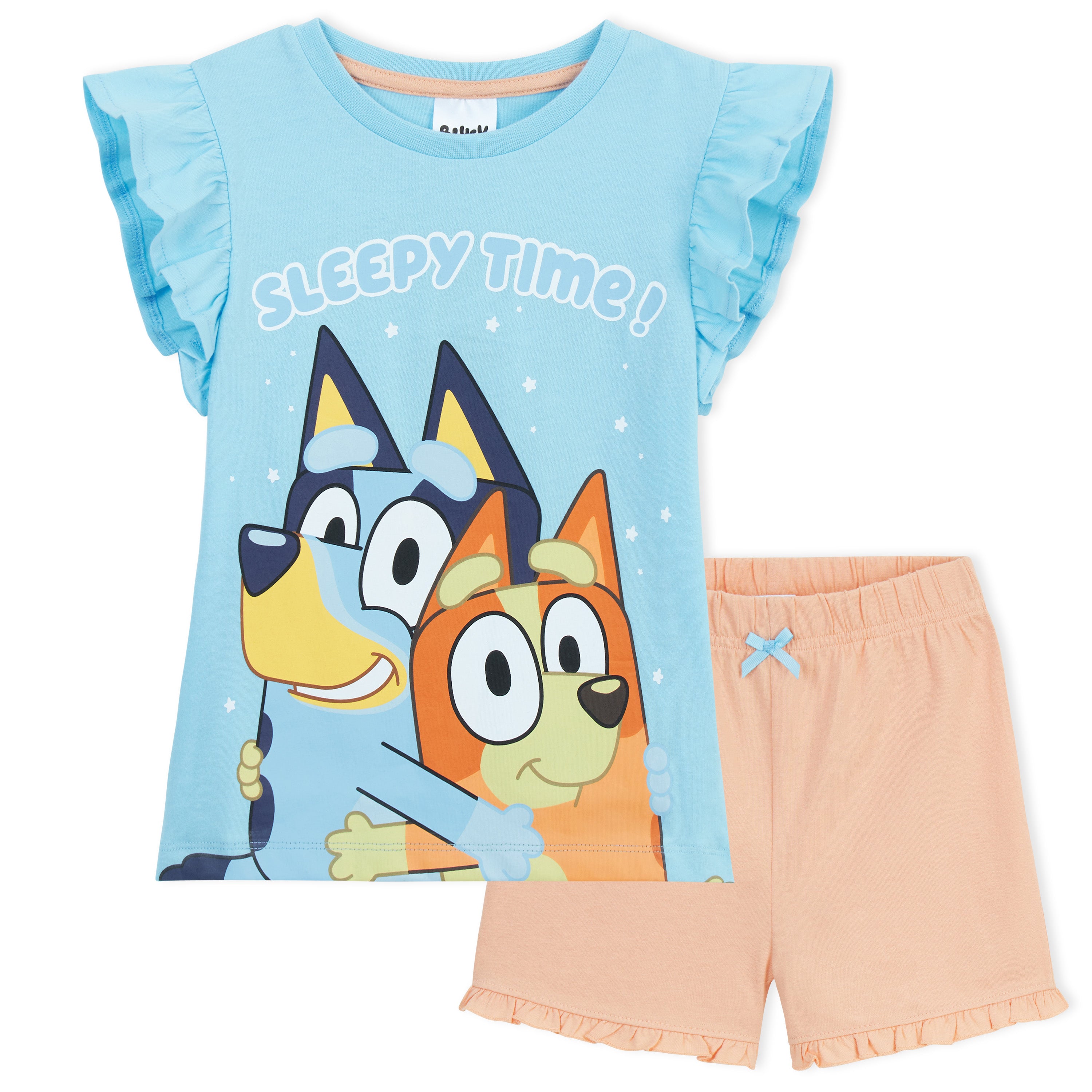 bluey-pyjama-short-fille-t-2-pi-ces-5-6-ans image 1