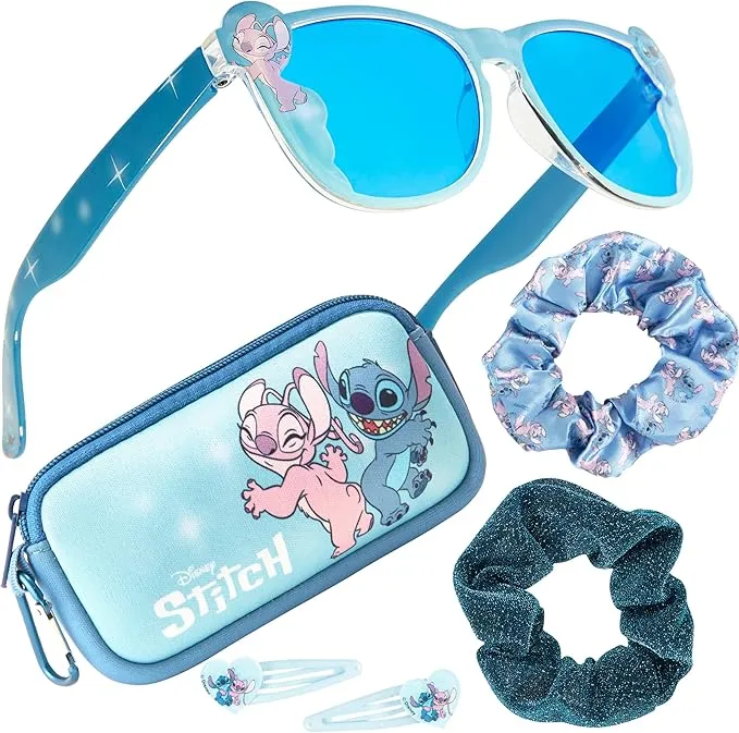 disney-girls-set-lunettes-soleil-accessoires-cheveux-stitch image 1