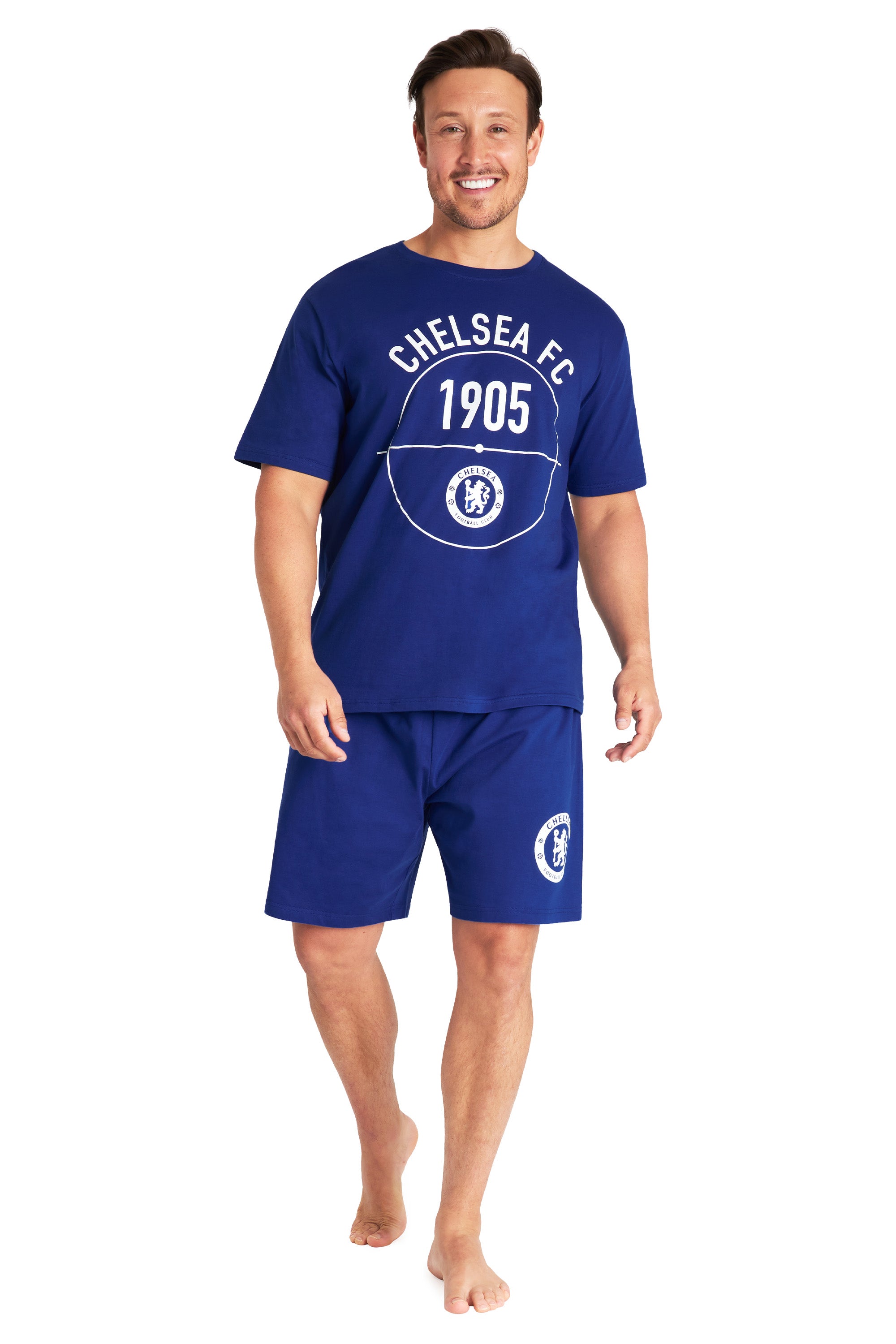 chelsea-fc-pyjama-court-homme-coton-taille-m image 1
