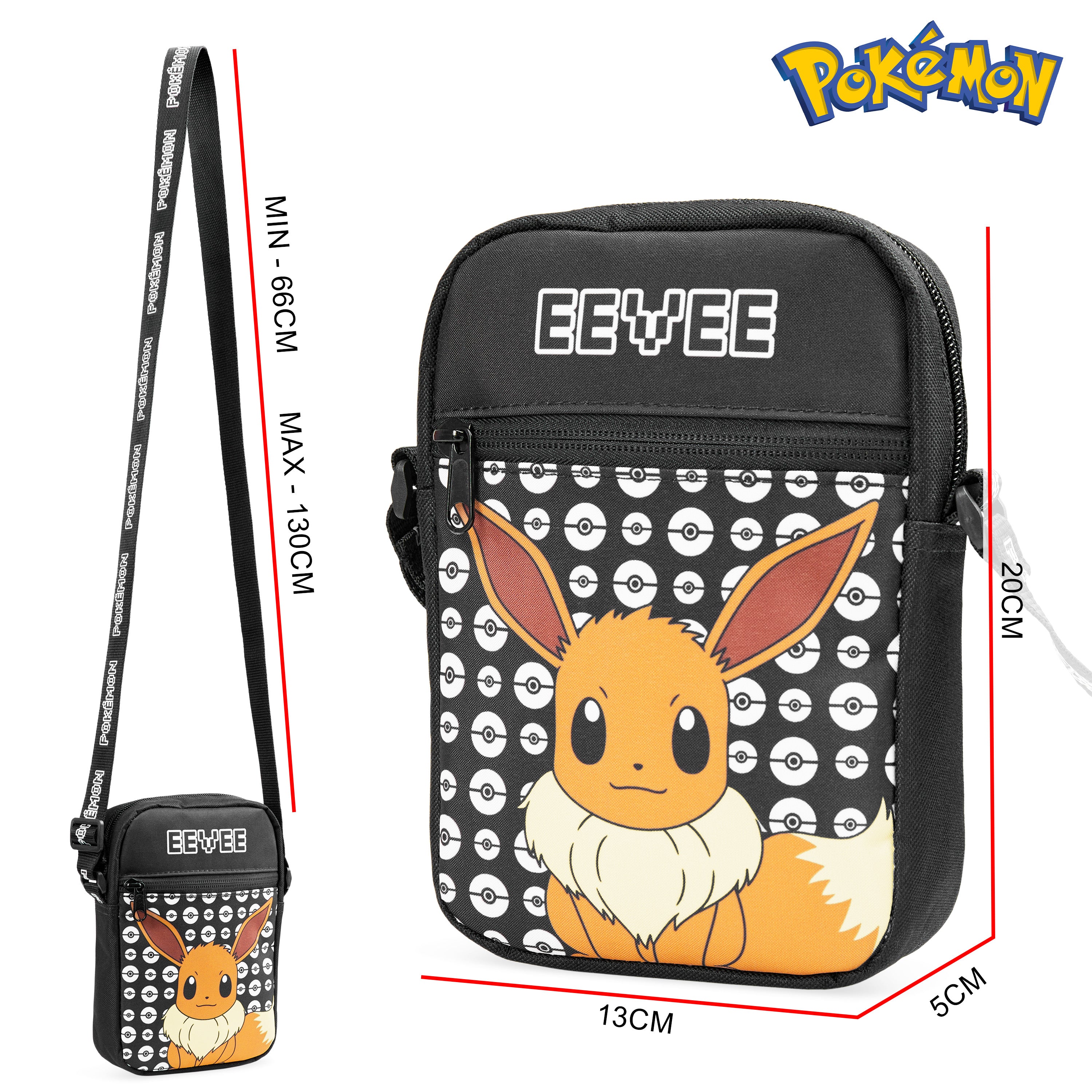 pok-mon-evoli-sac-bandouli-re-enfant-travers-zipp image 6