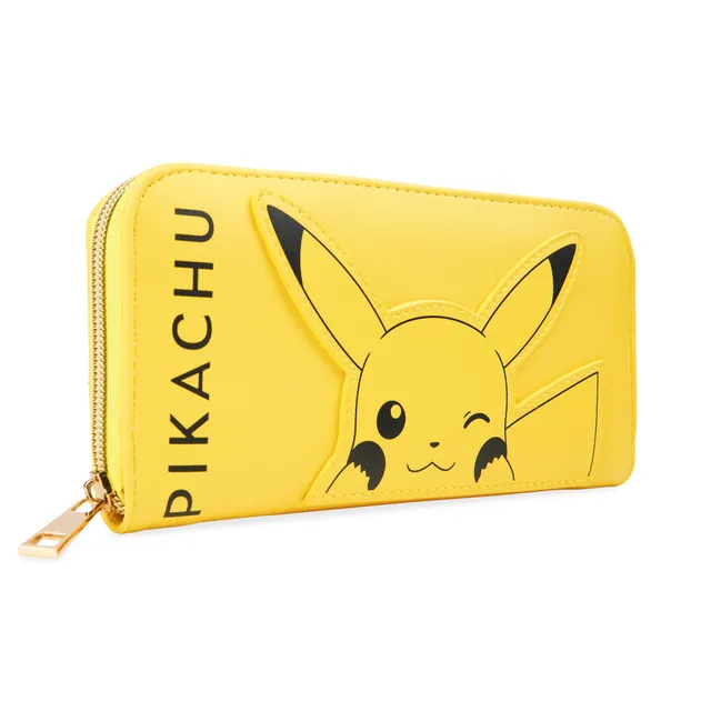 pok-mon-pikachu-portefeuille-femme-grand-zip-voyage image 1