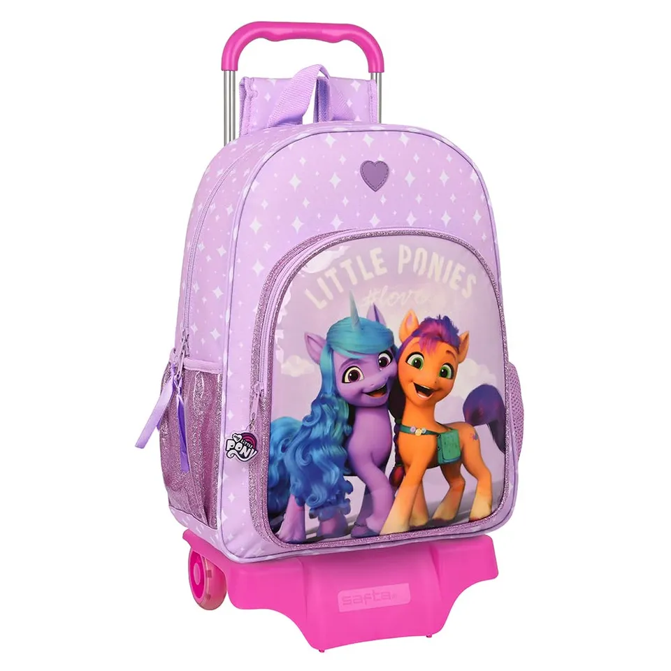 my-little-pony-sac-dos-roulettes-violet-enfant-42-cm image 1