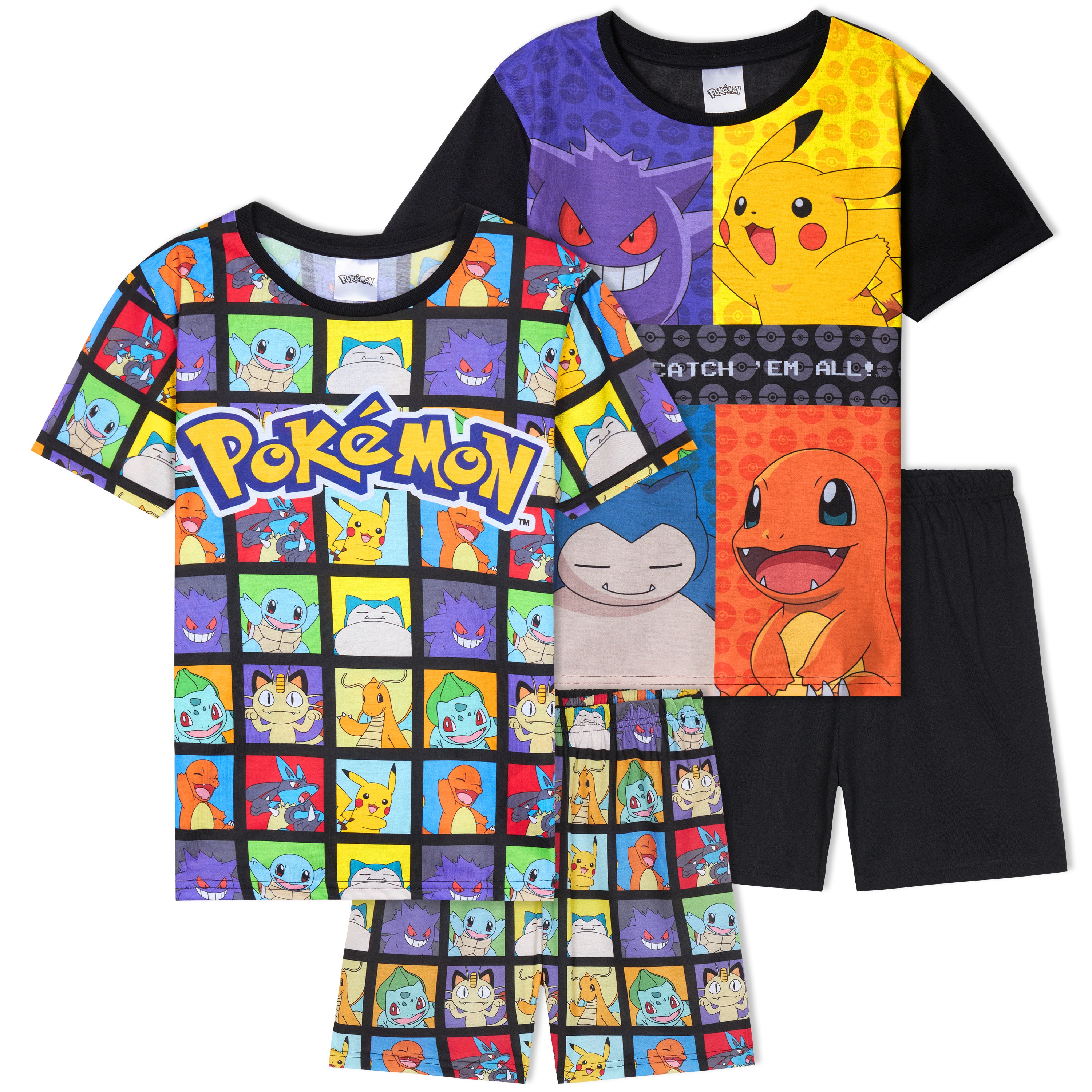 pok-mon-get-trend-boys-pyjama-gar-on-court-lot-2-officiel image 1