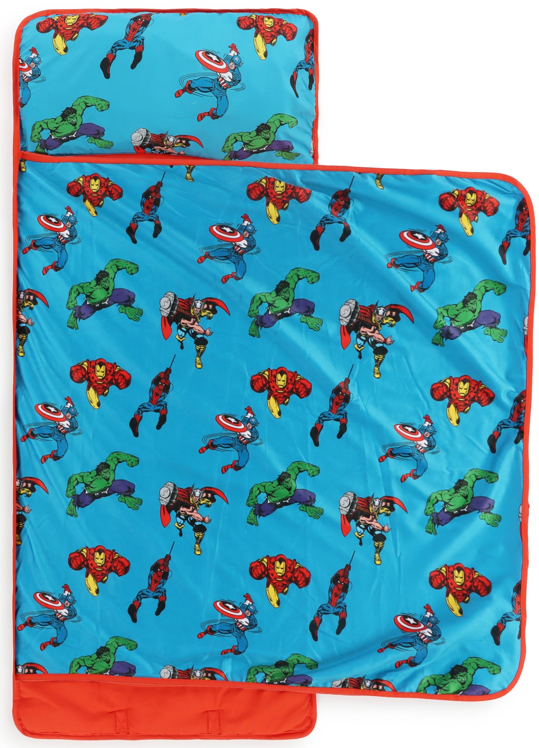 marvel-spidey-tapis-de-couchage-enfant-bleu-51x117-cm image 7