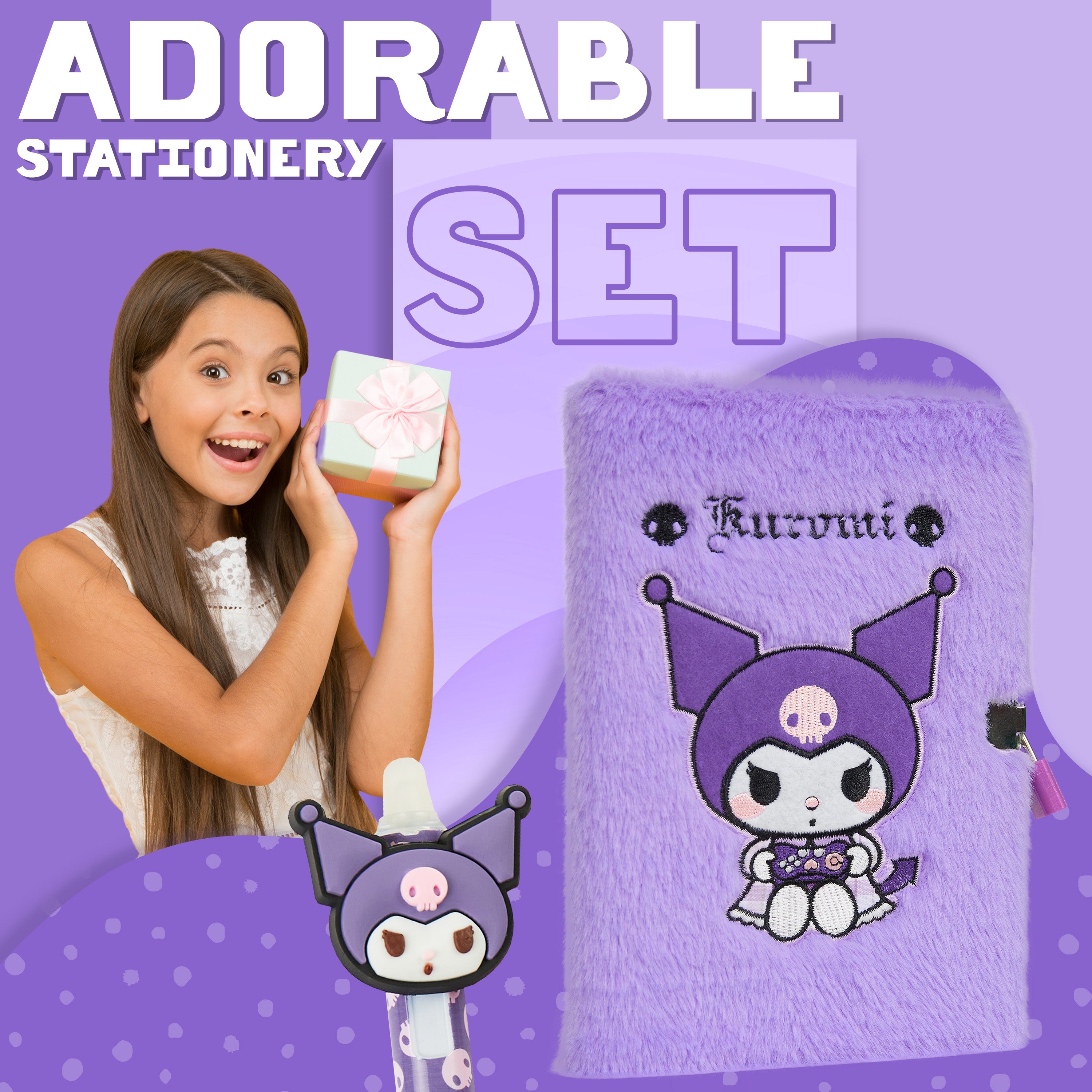 get-trend-hello-kitty-journal-intime-a5-cadenas-kuromi image 3